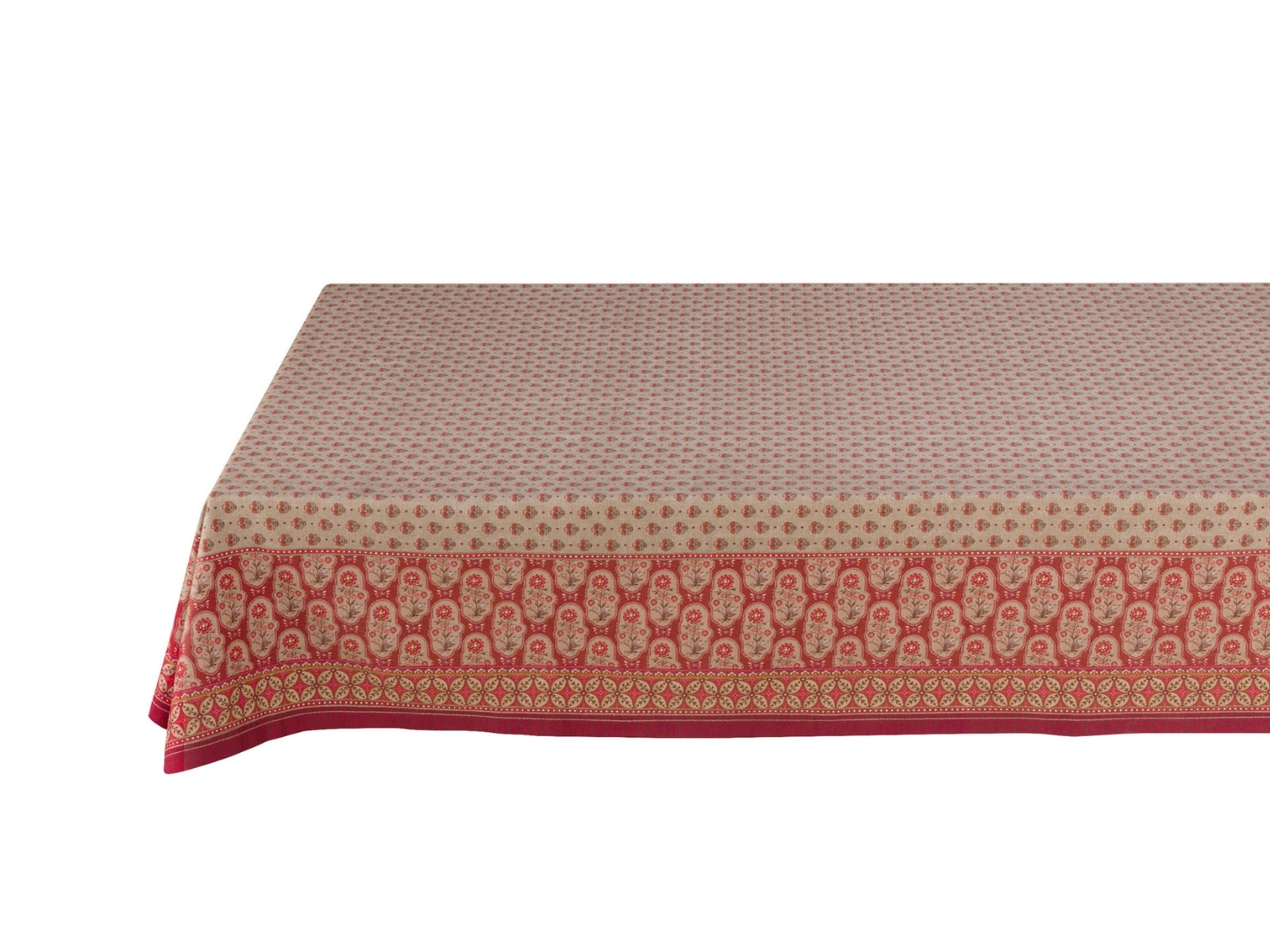 PIP STUDIO Blooming Tales Dark Red Tischdecke 150x300cm - Produktbild 3