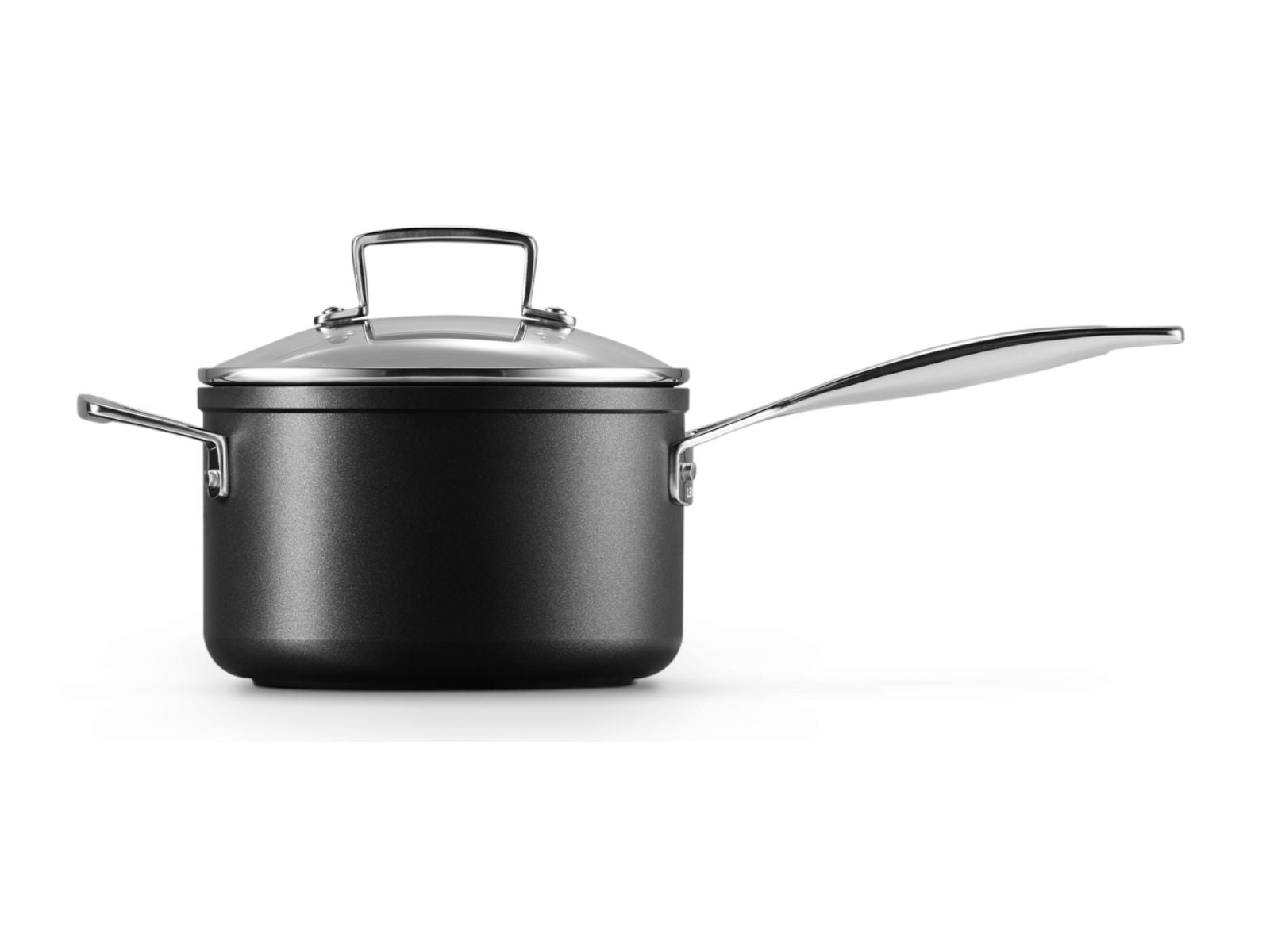Le Creuset Aluminium-Antihaft Profitopf mit Glasdeckel rund 18cm - Produktbild 2