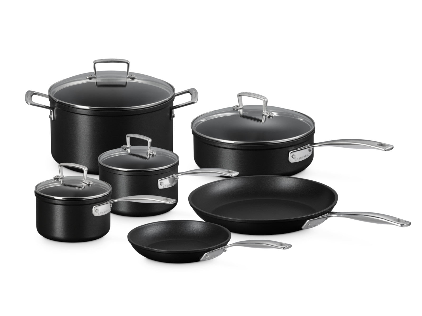 Le Creuset Aluminium-Antihaft Kochgeschirrset 6tlg