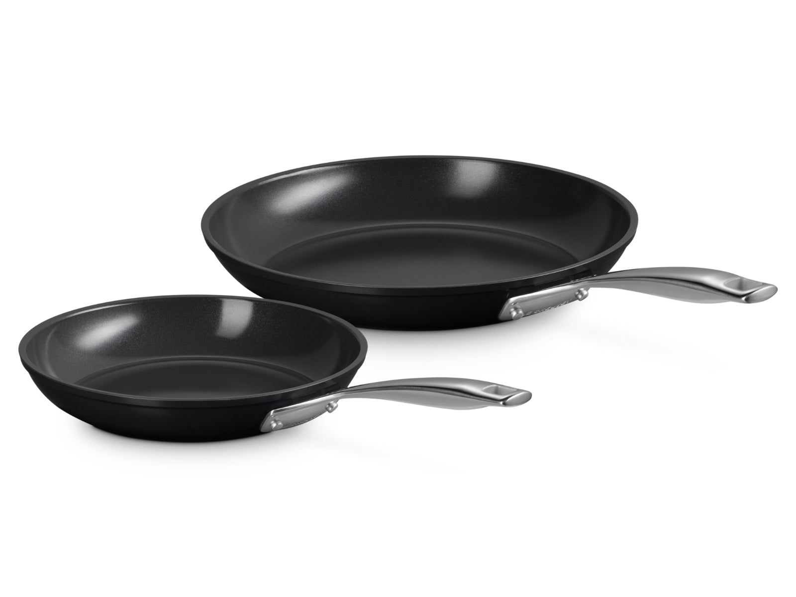 Le Creuset Essential Keramik-Antihaft Pfannenset flach 24/28cm 2tlg