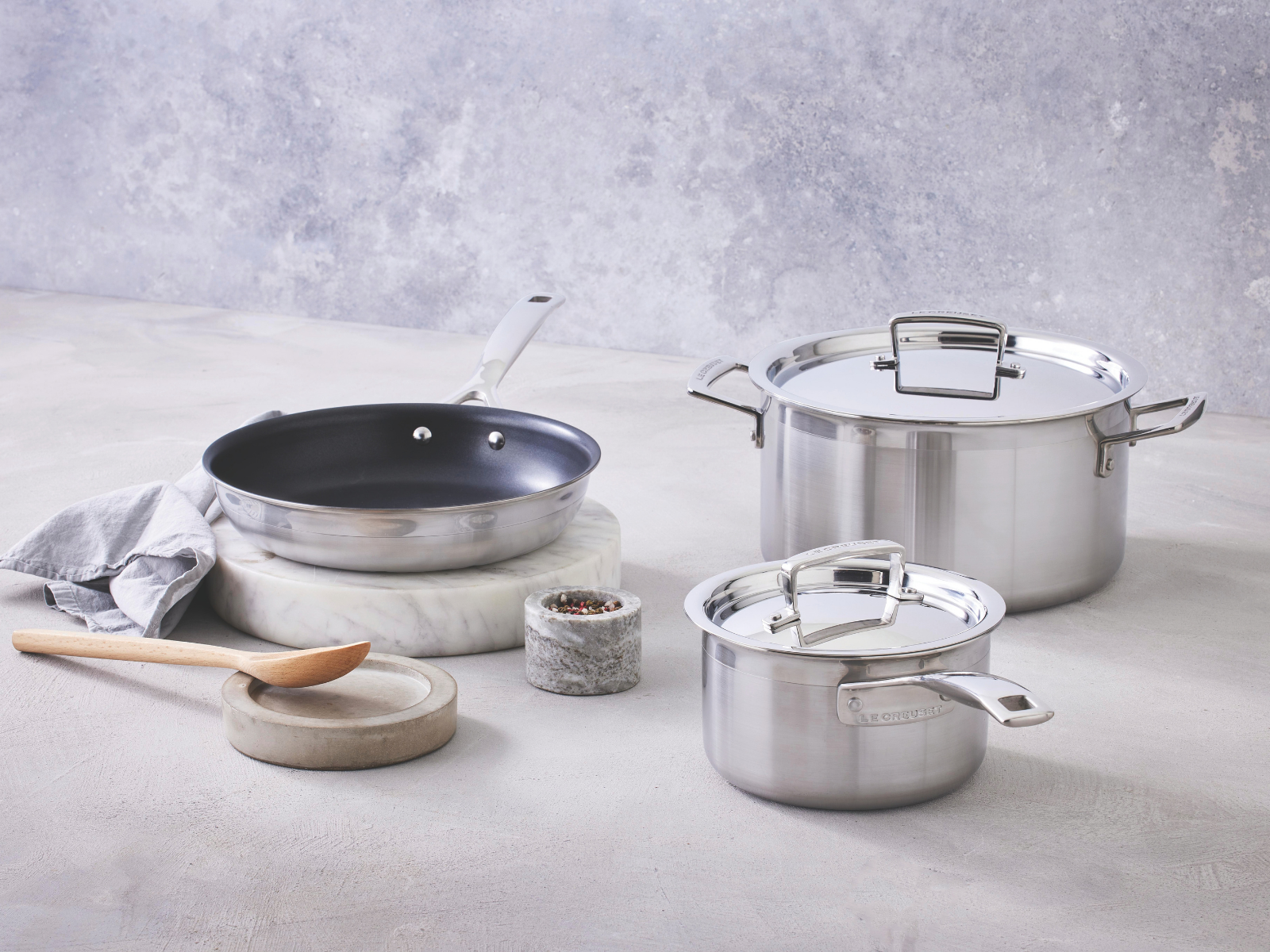 Le Creuset 3-ply Sauteuse Edelstahl 26cm - Produktbild 6