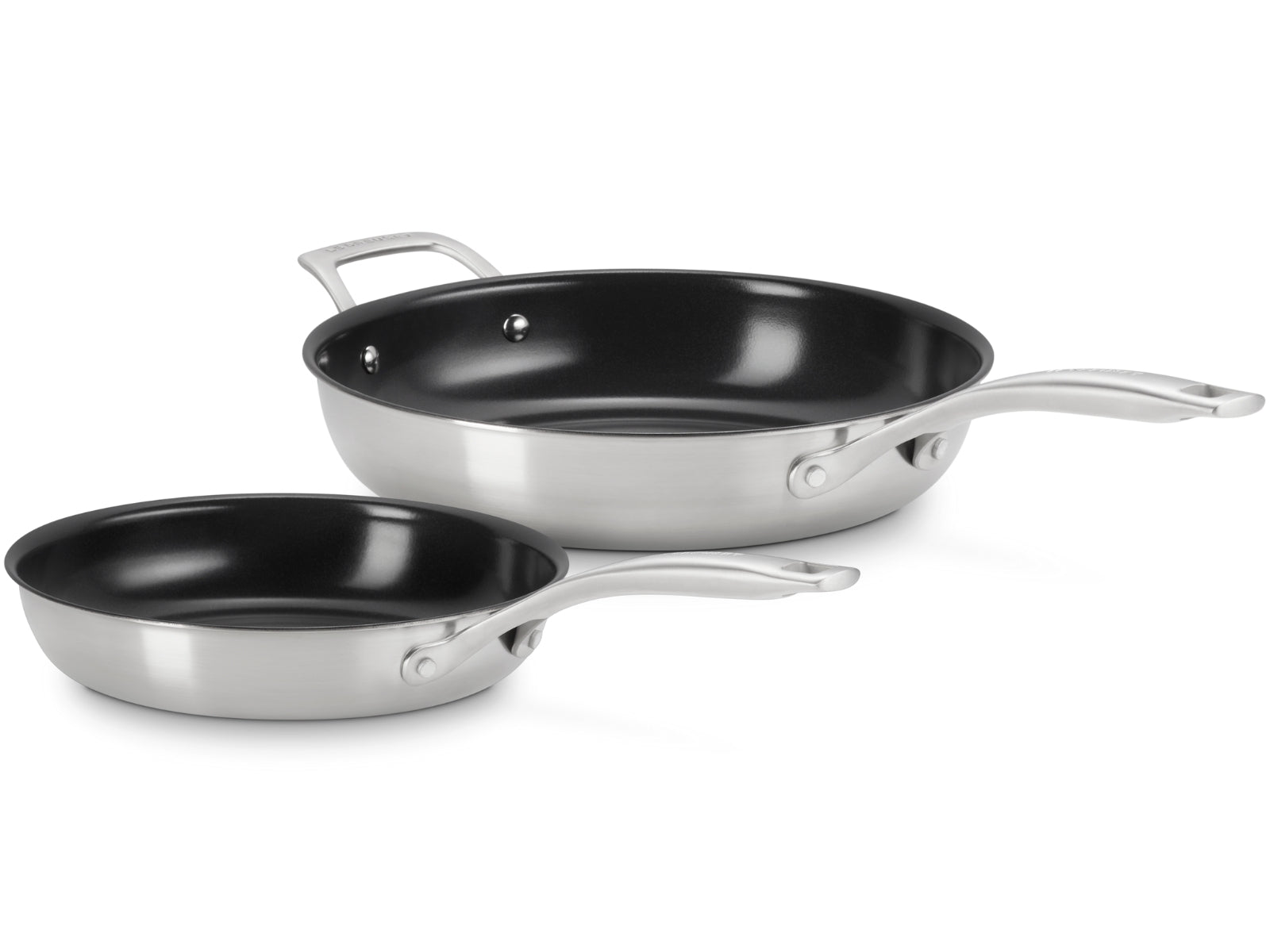 Le Creuset Essential 3-ply Pfannenset antihaft 24/28cm 2tlg