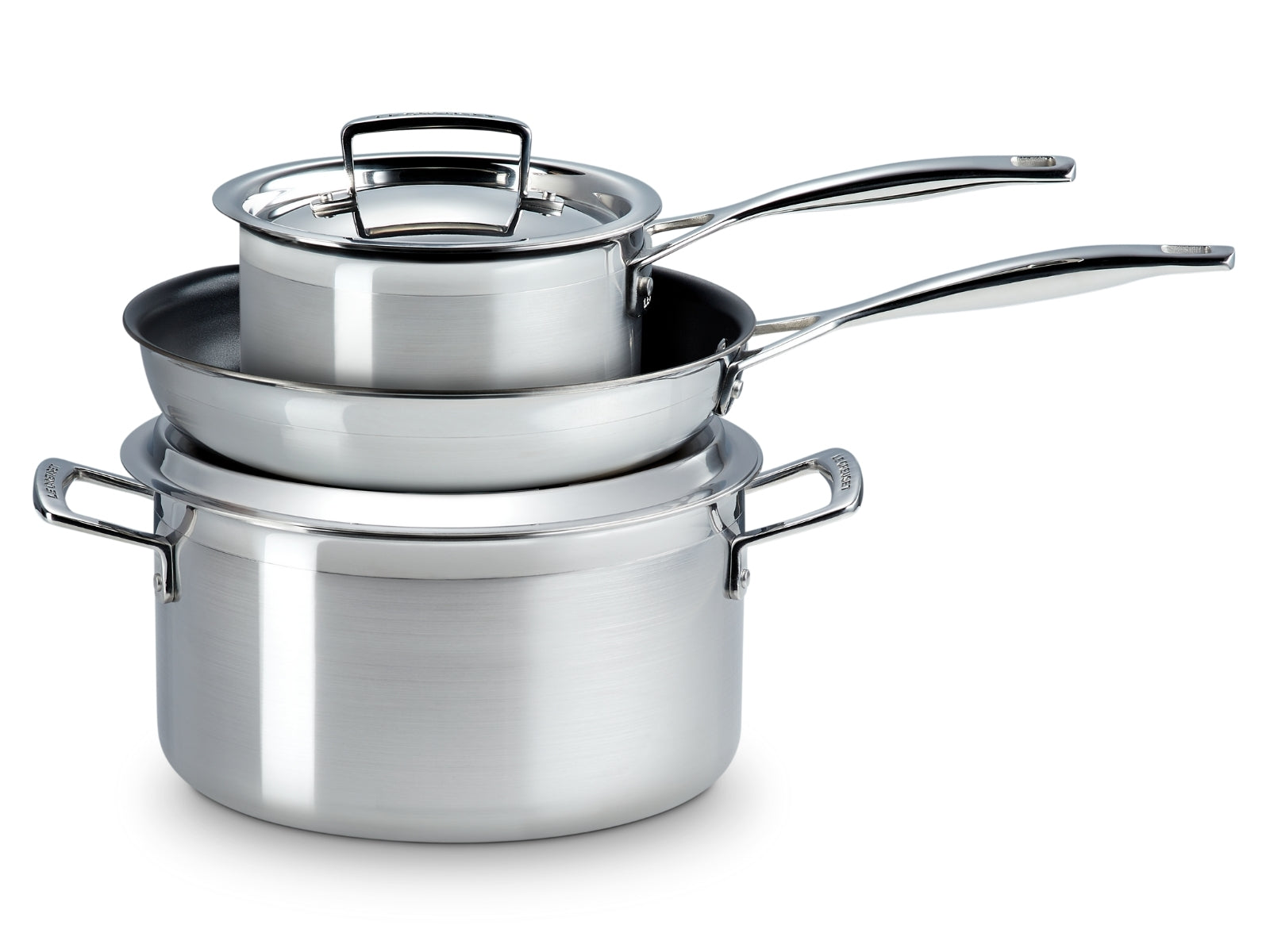 Le Creuset 3-ply Kochgeschirr-Set 3tlg - Produktbild 2
