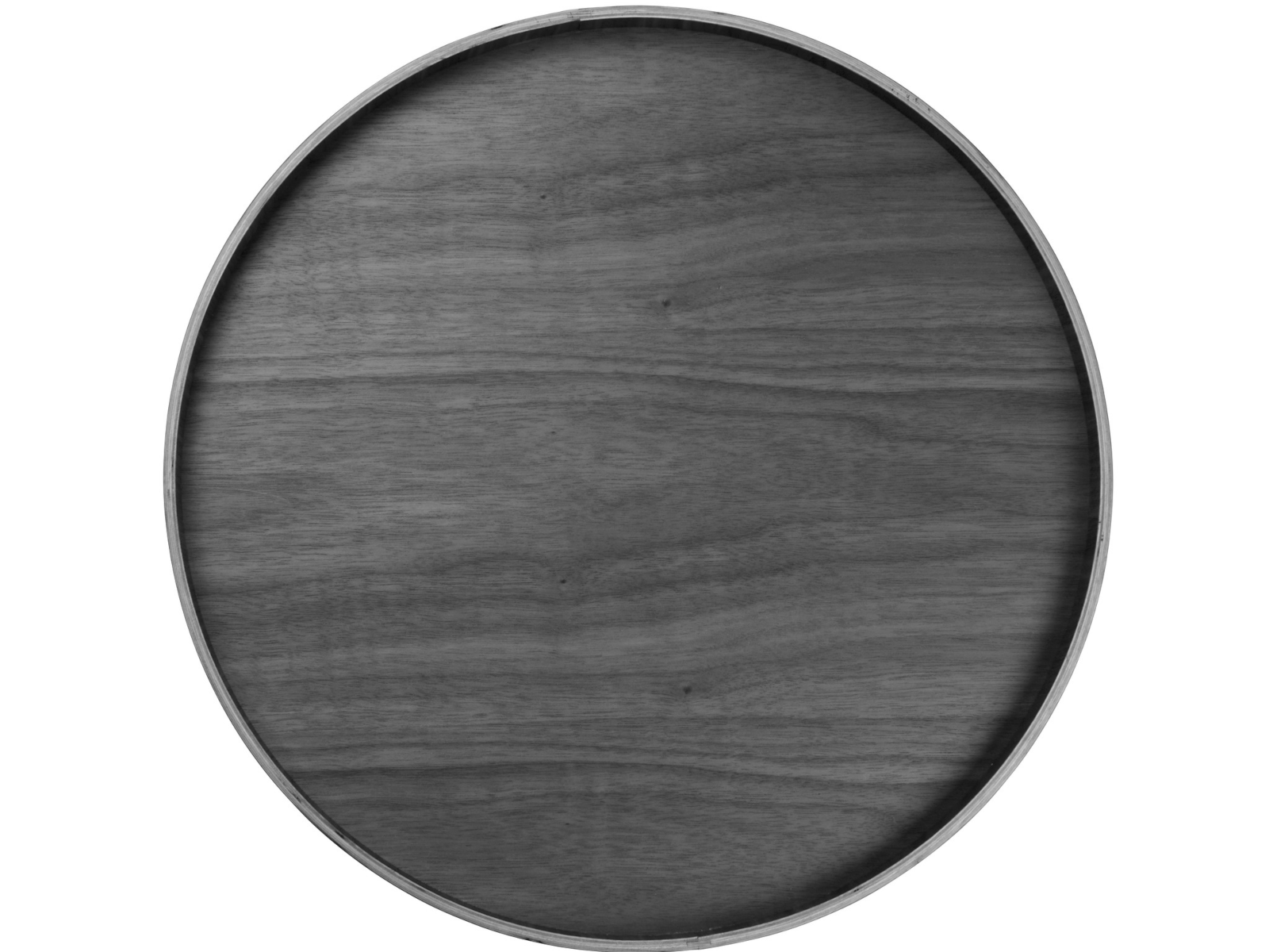 ASA Selection wood Walnuss Tablett auf Fuß Ø 40cm - Produktbild 2