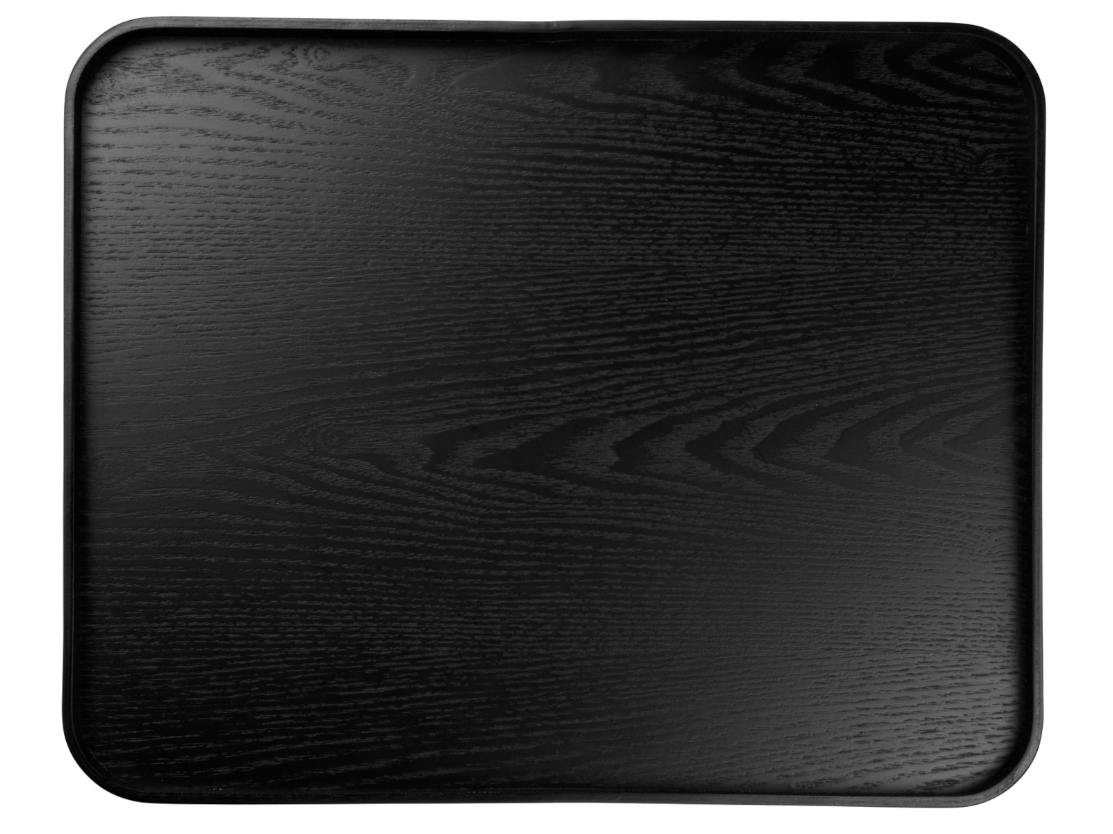 ASA Selection wood schwarz Tablett auf Fuß 45,5 x 36cm - Produktbild 2