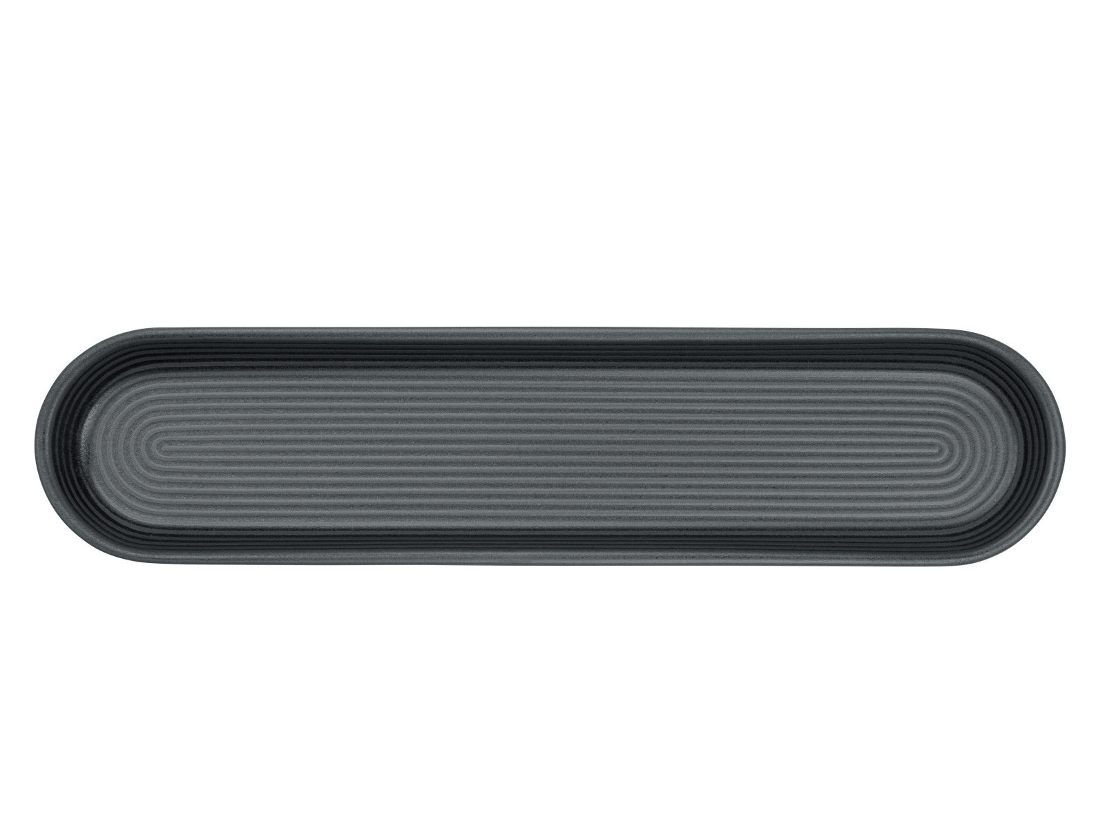 ASA kitchen'art Baguetteschale schwarz 40,5x9,5x3cm