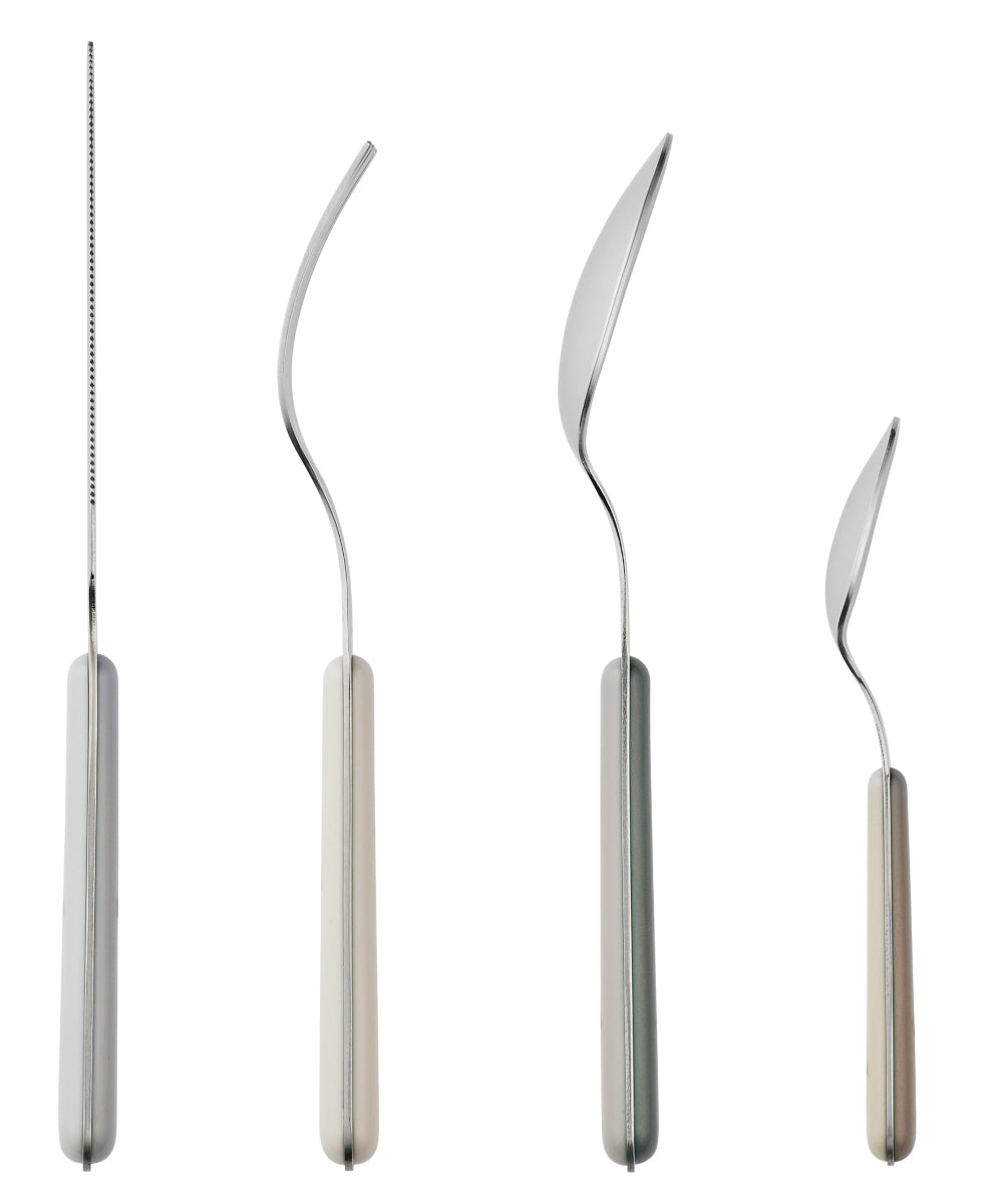 Broste Copenhagen Marstal Besteck grey tones 8tlg - Produktbild 2