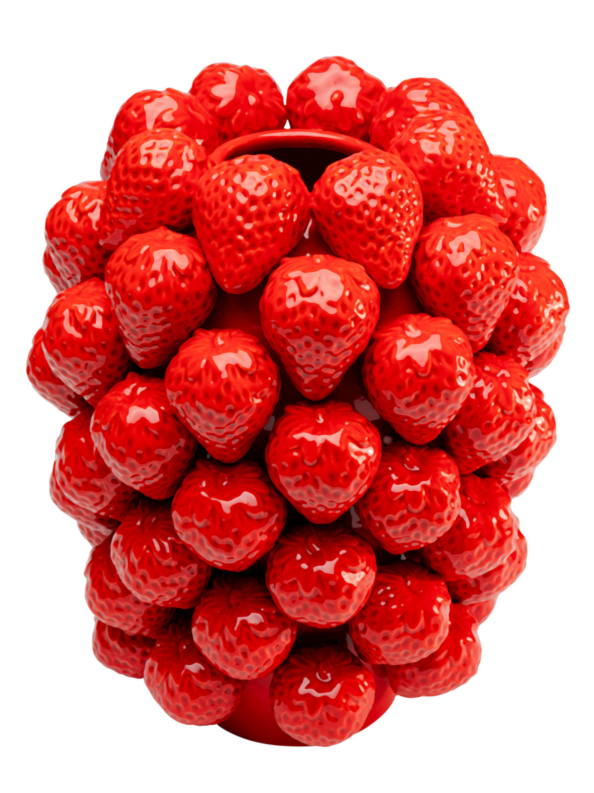KARE Design Vase Strawberries Rot 30cm