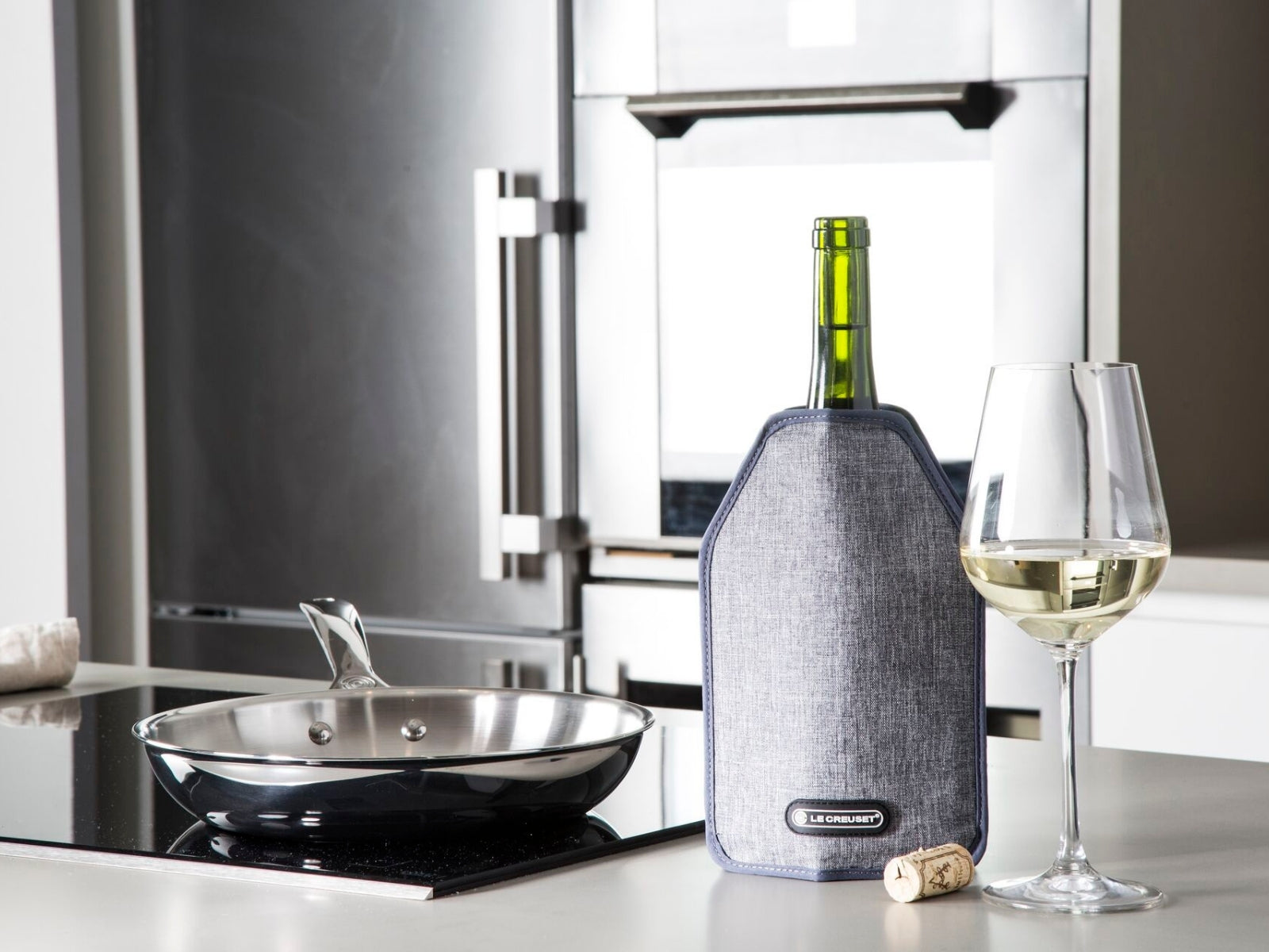 Le Creuset Aktiv-Weinkühler WA-126 grau - Produktbild 5
