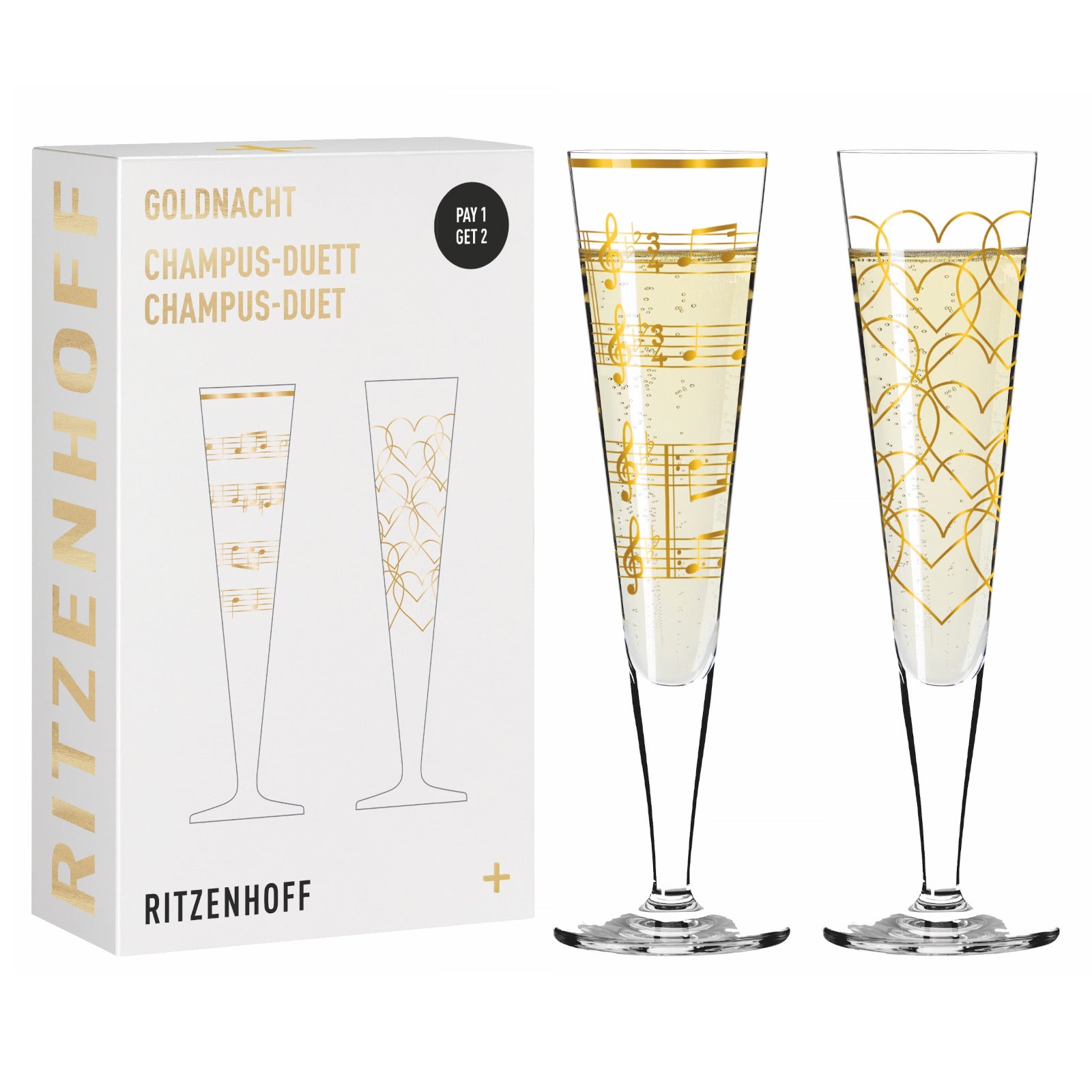 RITZENHOFF Goldnacht Champus-Duett Best of 2022 H23 - Produktbild 5