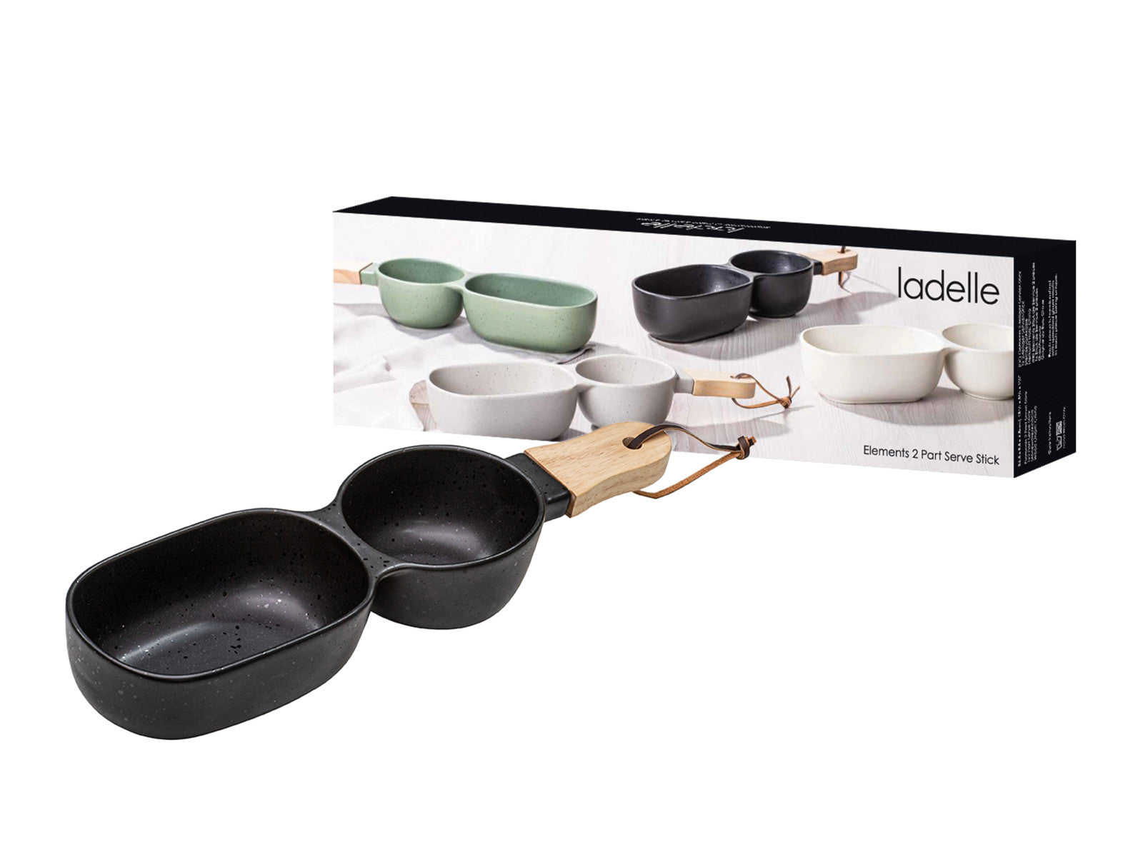 Ladelle ELEMENTS Servier-Stick onyx 2tlg - Produktbild 2