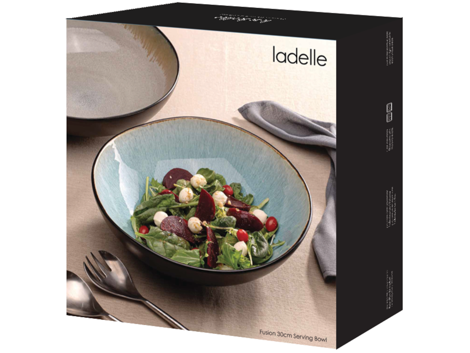 ladelle Fusion mokka Servierteller 35.5cm - Produktbild 2