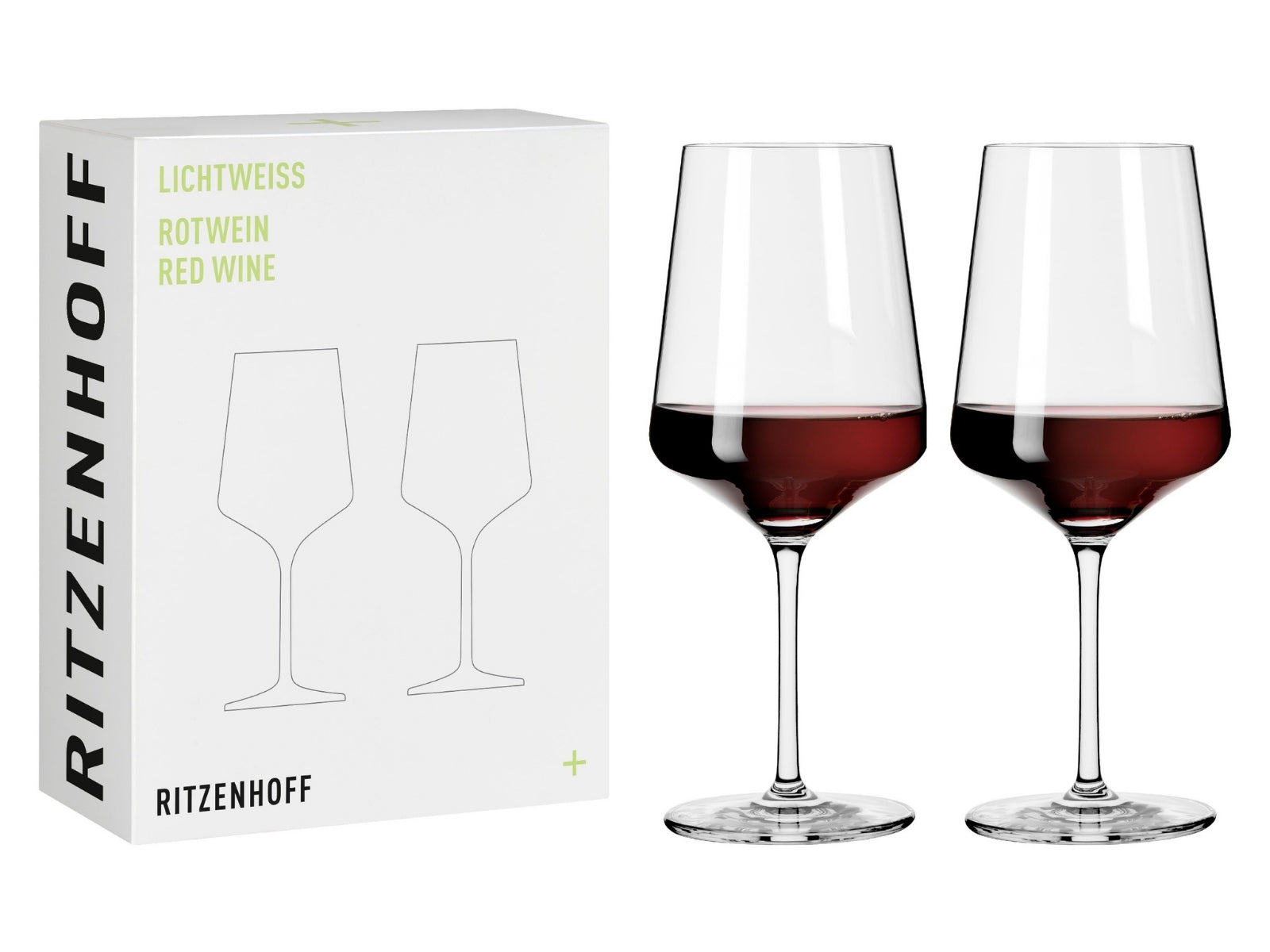 Ritzenhoff Lichtweiss Rotwein 2er Set #1 N. Niggemeier H22