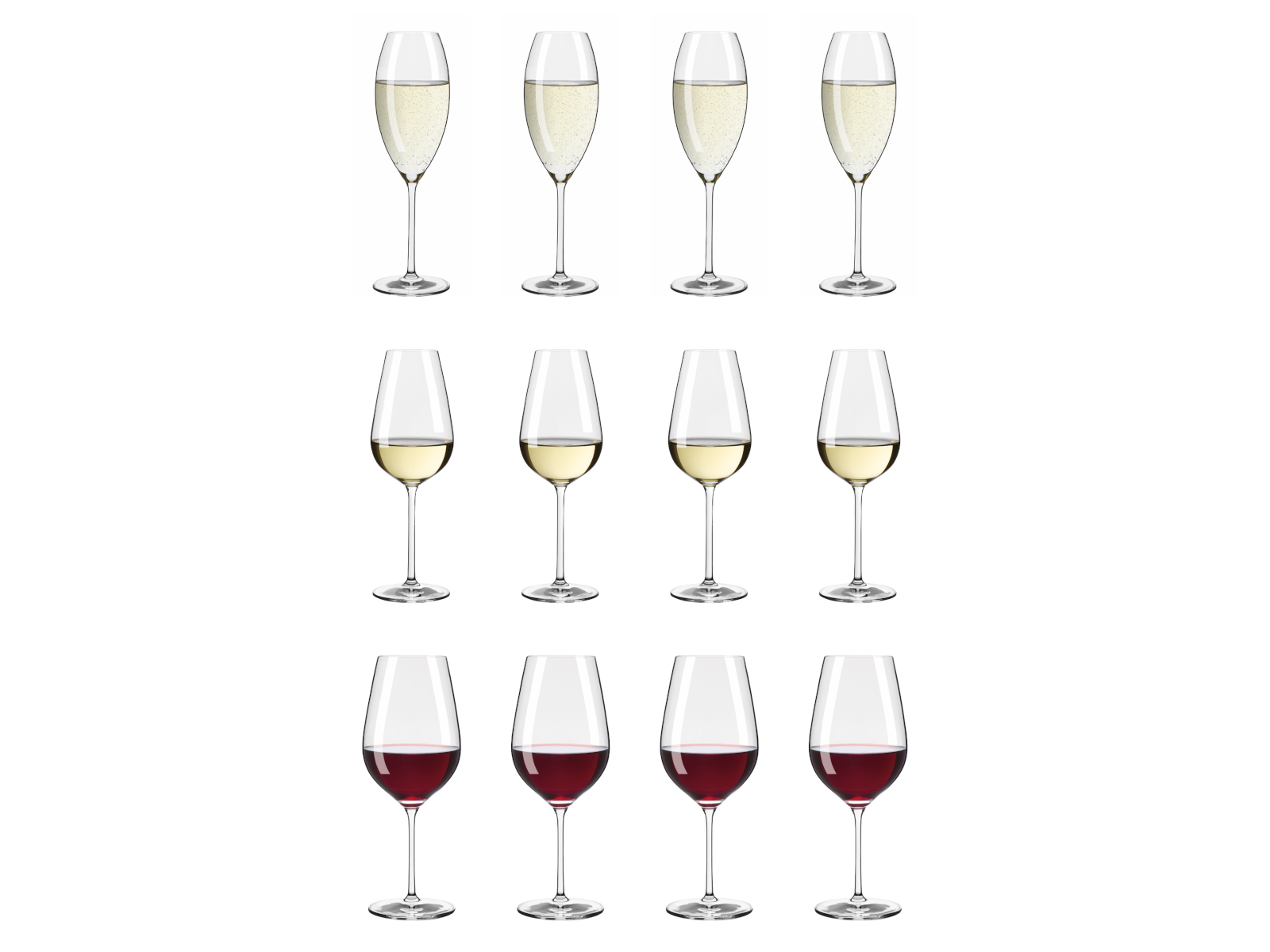 RITZENHOFF Glanzlicht Weinglas / Champagnerglas 12er Set H24 - Produktbild 8
