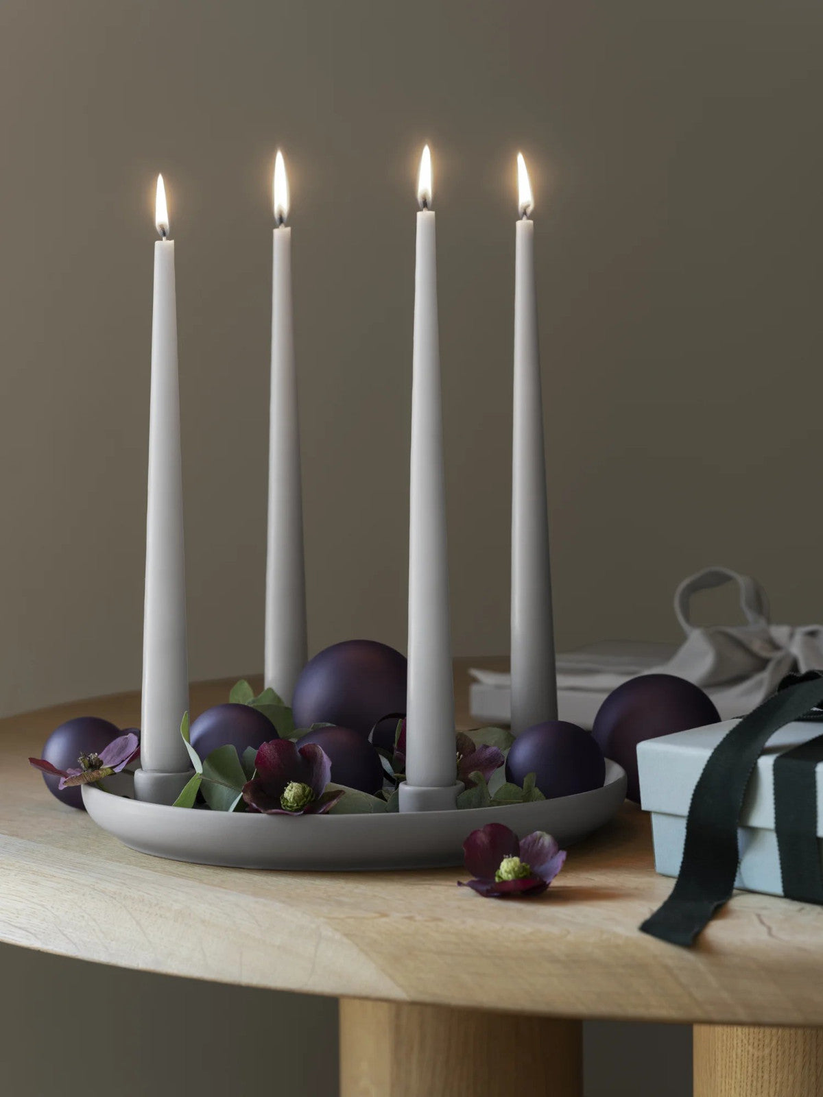 Blomus JUHLA Weihnachtsschmuck M midnight plum 7cm 4tlg - Produktbild 6