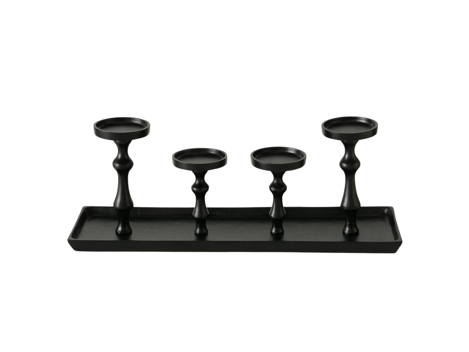 Boltze Furo Kerzenleuchter schwarz 53cm (1 Stück)