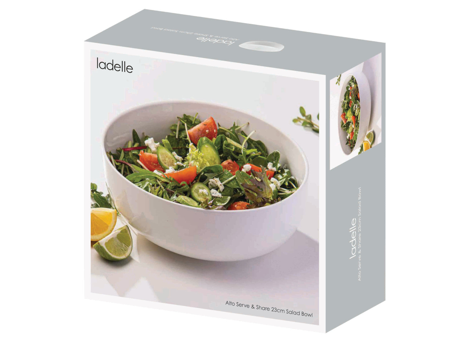 ladelle Alto Serve & Share Salatschüssel weiß 23cm - Produktbild 3