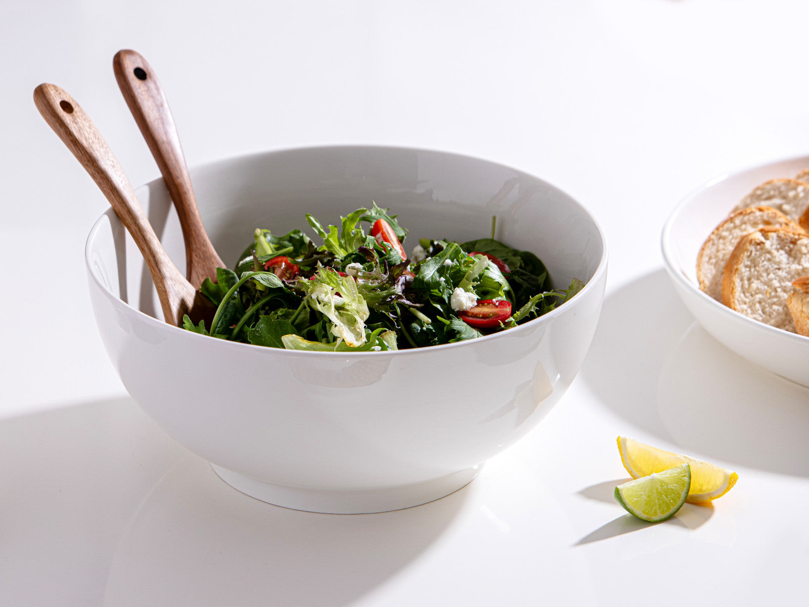 ladelle Alto Serve & Share Salatschüssel weiß 23cm - Produktbild 4