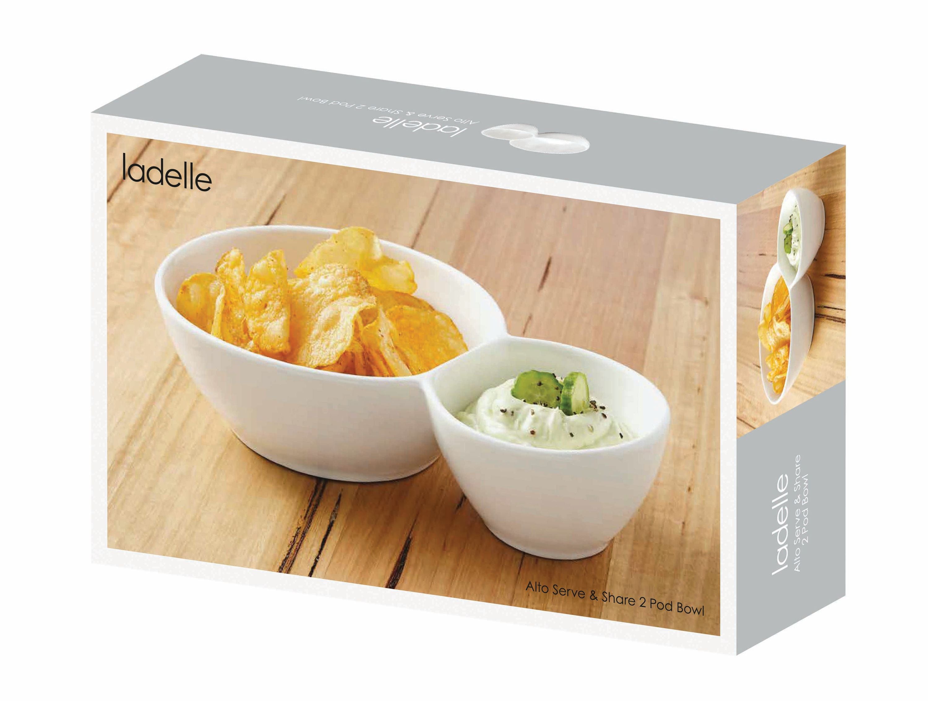 ladelle Alto Serve & Share Schale weiß 2tlg - Produktbild 4
