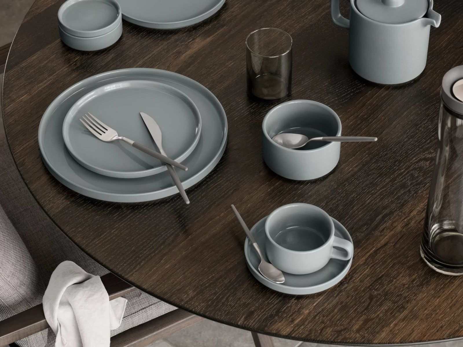 Blomus MAXIME Kuchengabel-Set sharkskin 4tlg - Produktbild 2