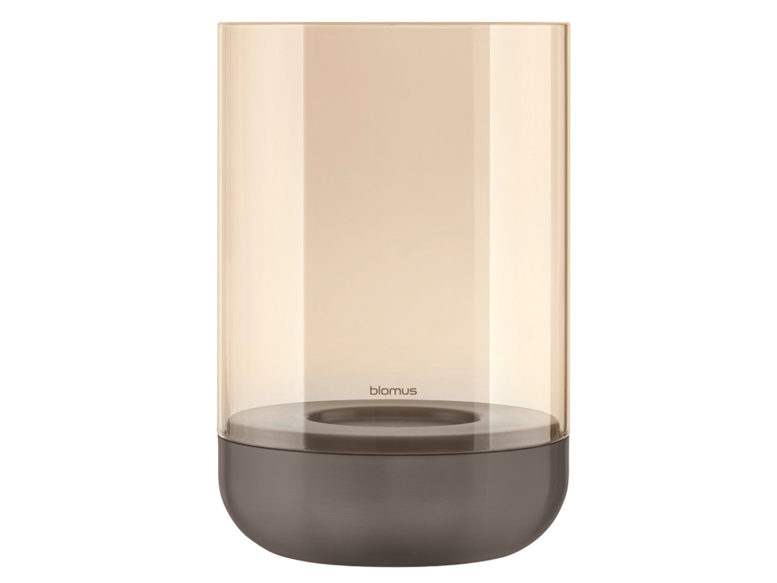 Blomus CALMA Windlicht burned metal L 15cm