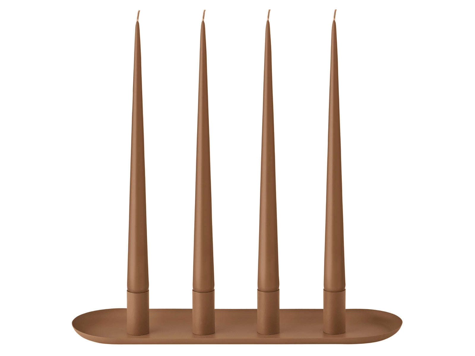 Blomus LOHA Kerzenhalter oval amber brown 37cm