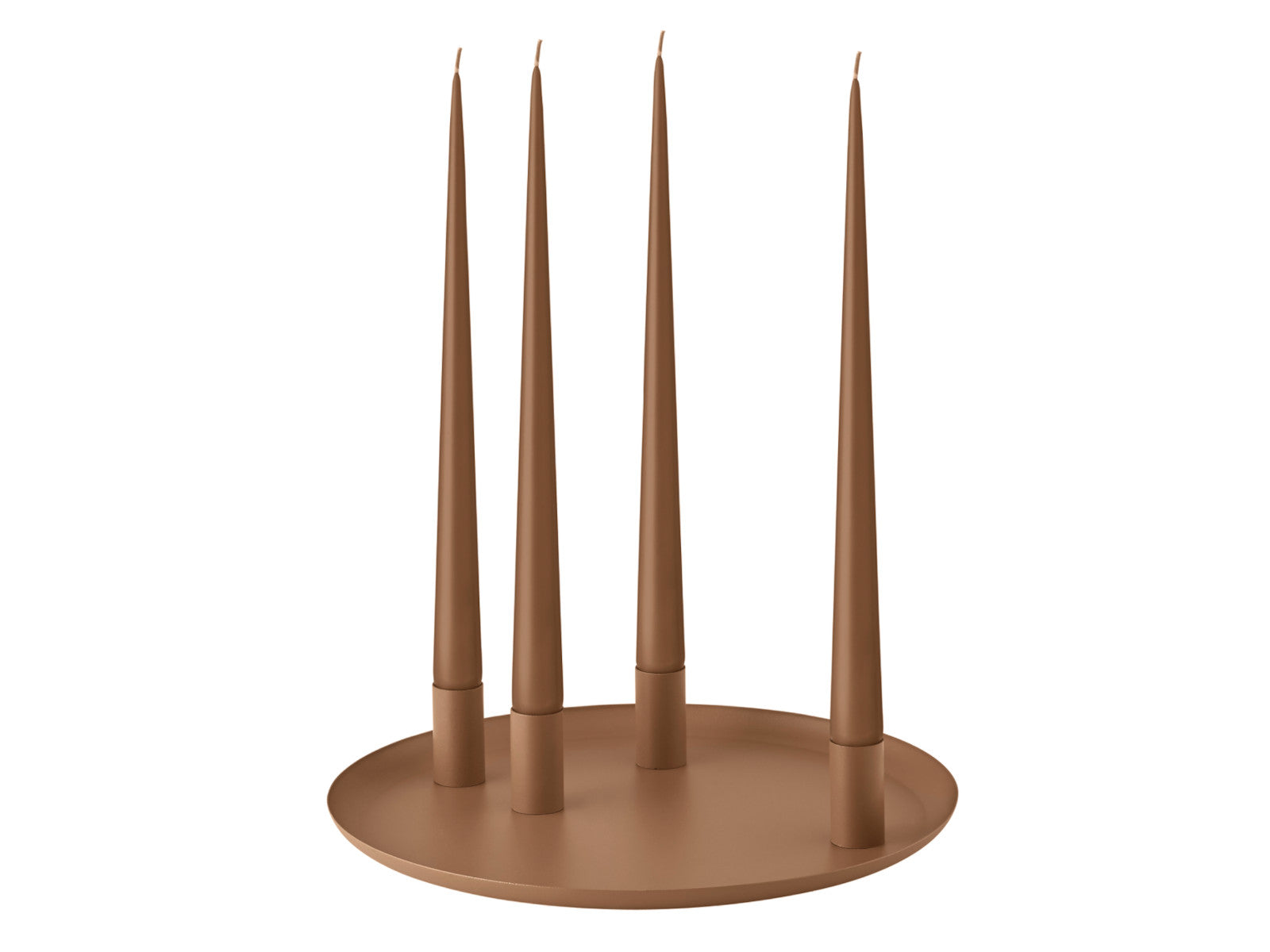 Blomus LOHA Kerzenhalter rund amber brown 30cm - Produktbild 2