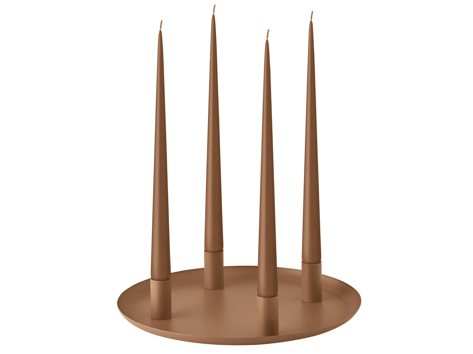 Blomus LOHA Kerzenhalter rund amber brown 30cm