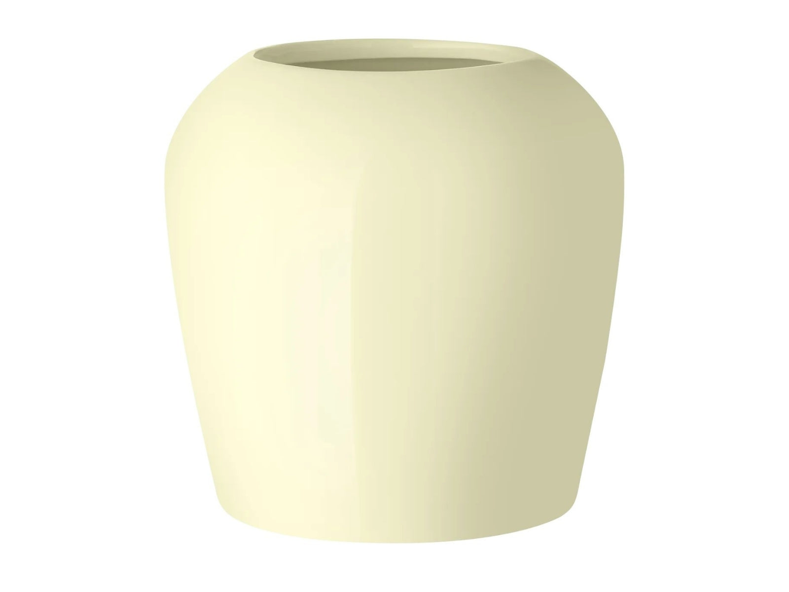 Blomus LETA Vase L transparent yellow 14cm