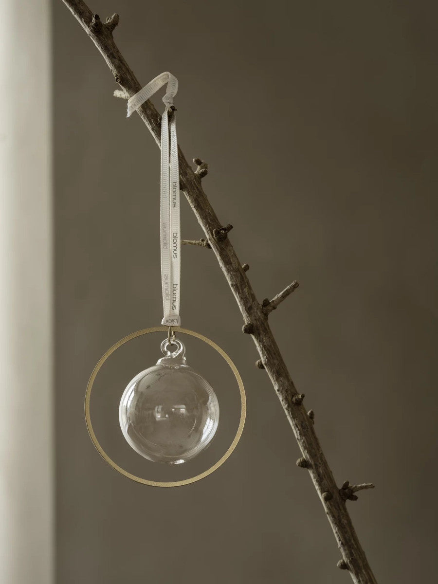 Blomus KITAI Weihnachtsschmuck Glaskugeln clear 4er Set 8,5cm - Produktbild 2