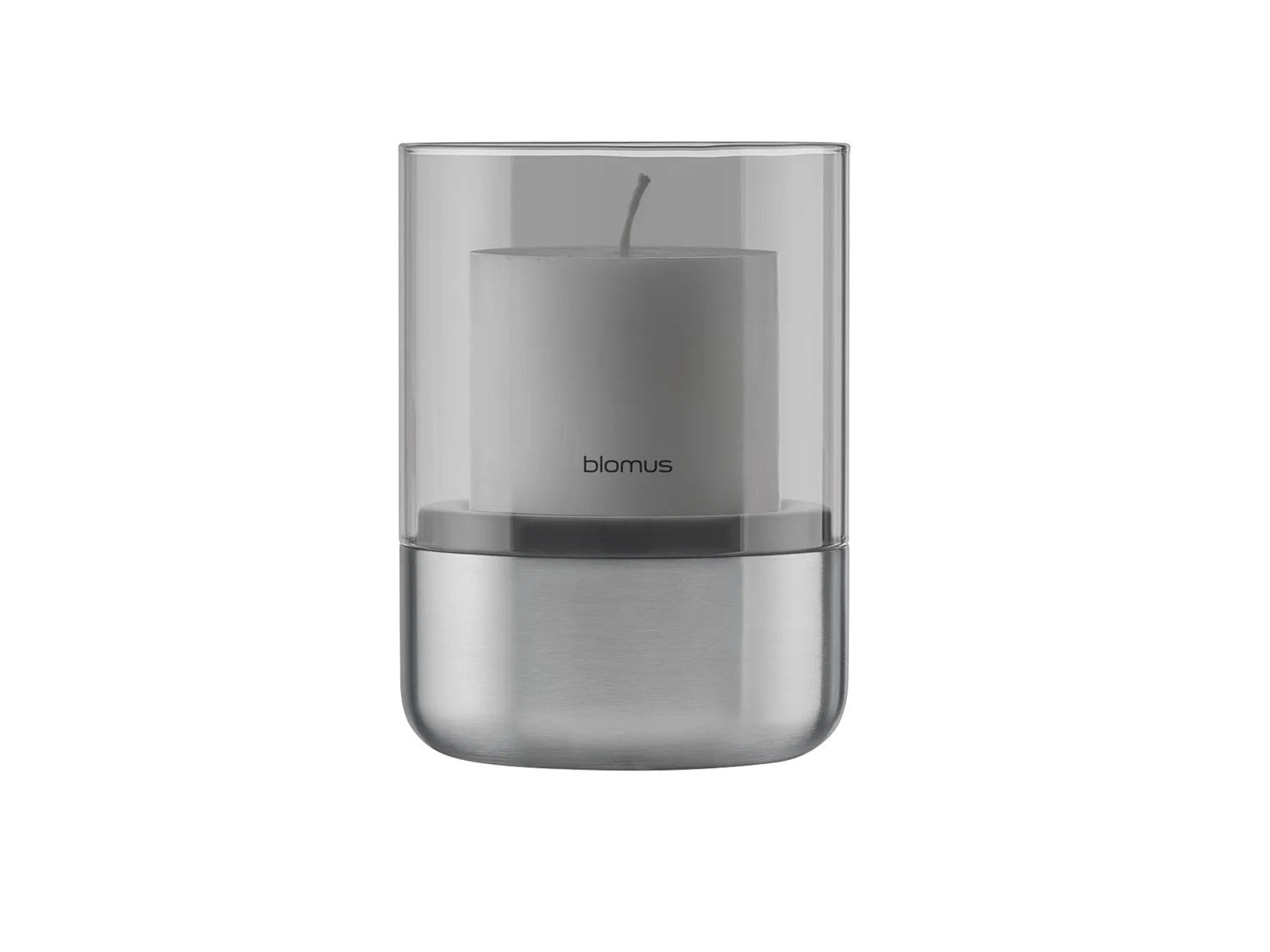 Blomus CALMA Laterne stainless steel matt glass smoke S 14cm - Produktbild 2