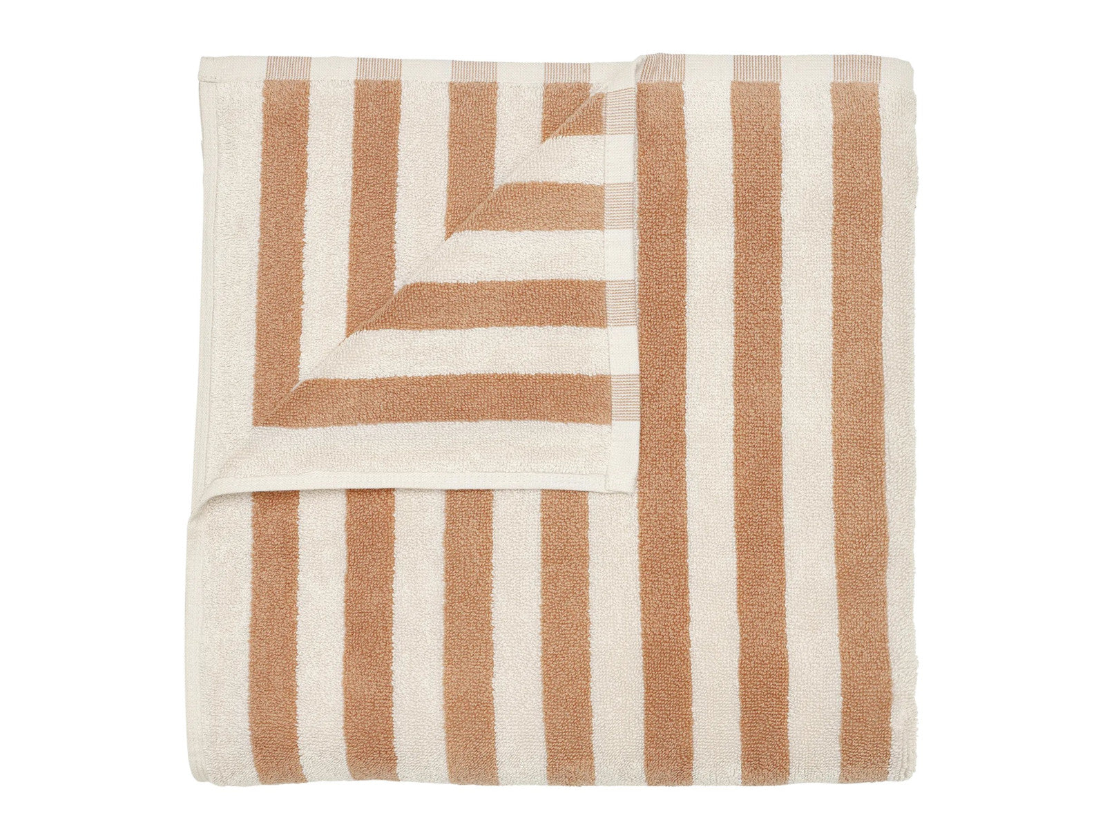 Blomus ARTO Badetuch moonbeam/amber thick stripe 70x140cm - Produktbild 2