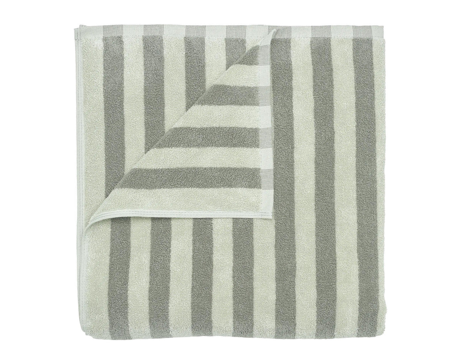 Blomus ARTO Badetuch desert sage/agave green thick stripe 70x140cm - Produktbild 2