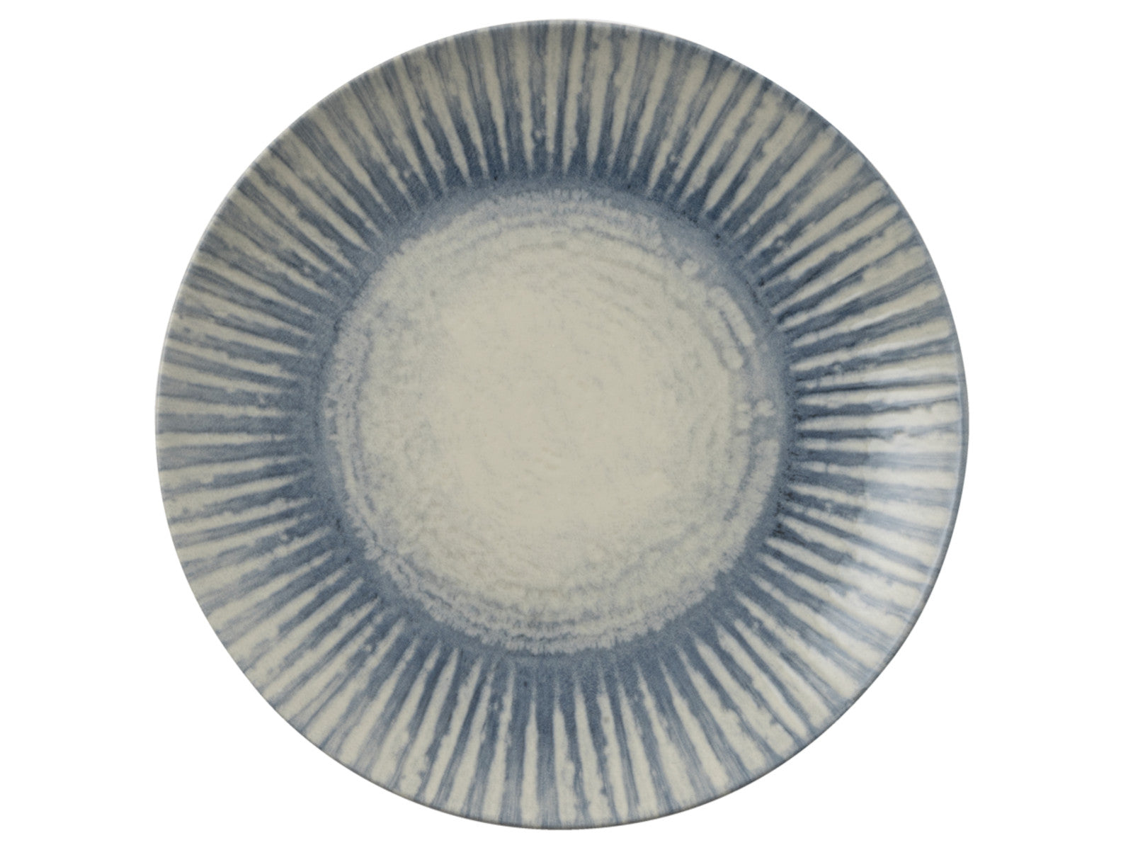 Rosenthal Arthur Krupp Stoneware Sunlight Blue Teller flach 20cm