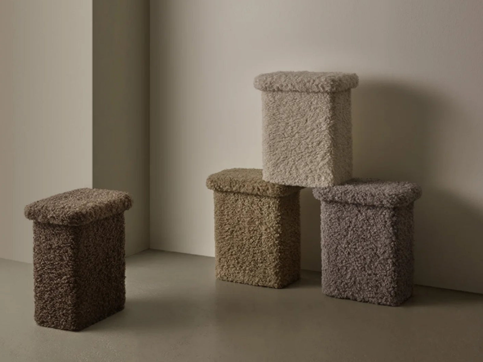 Blomus TEDDY T-Hocker moonbeam 45cm - Produktbild 3