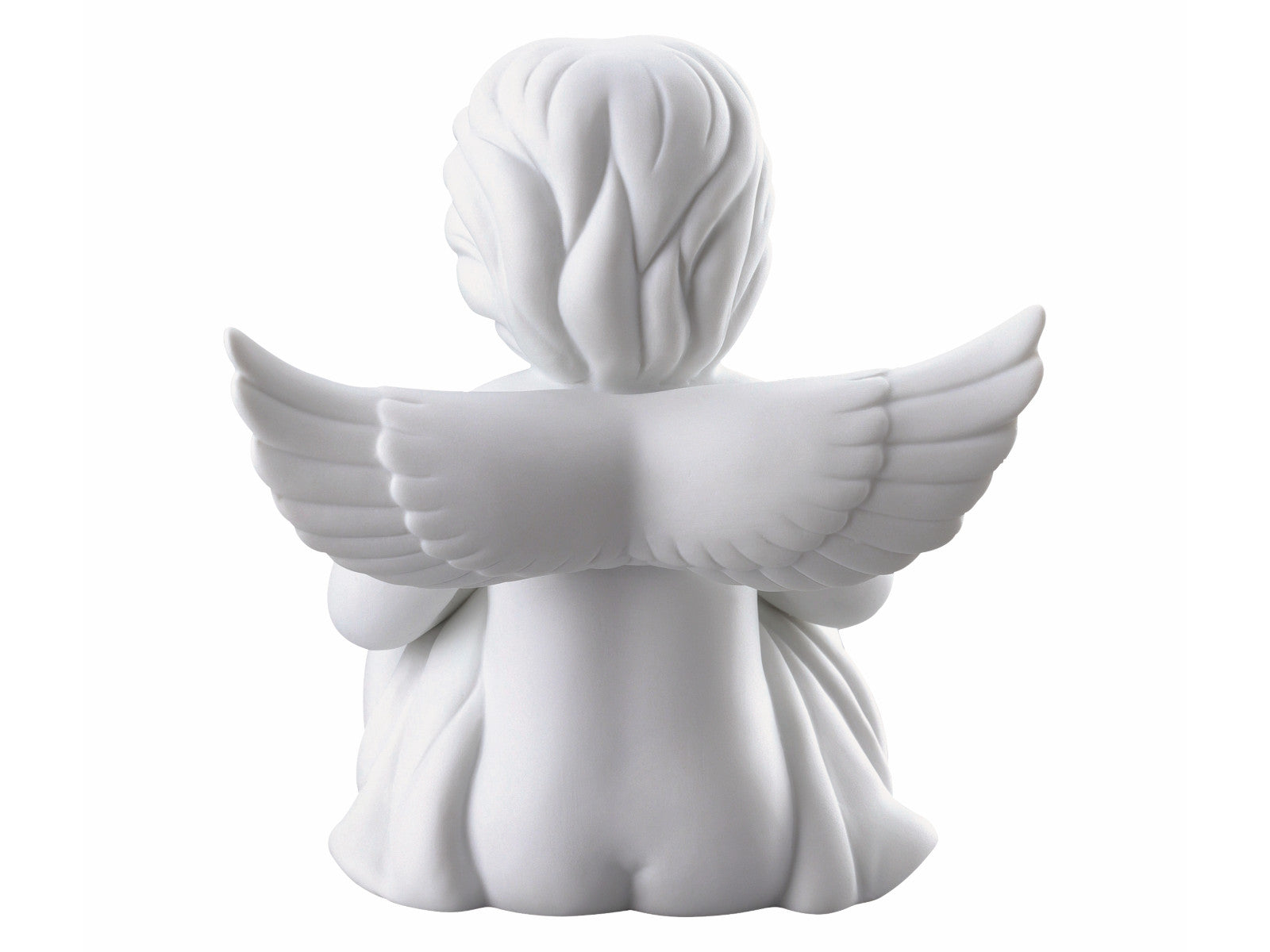 Rosenthal Engel gross weiss matt m. Geburtstagskuchen 14cm - Produktbild 5