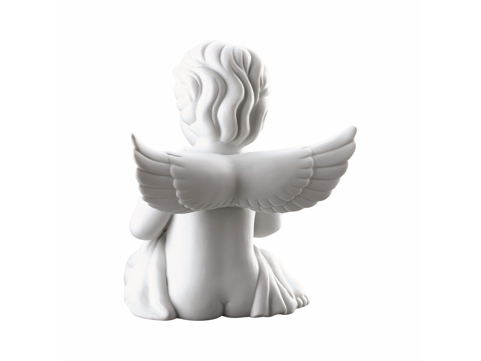 Rosenthal Engel gross weiss matt mit Blumentopf 14cm - Produktbild 5