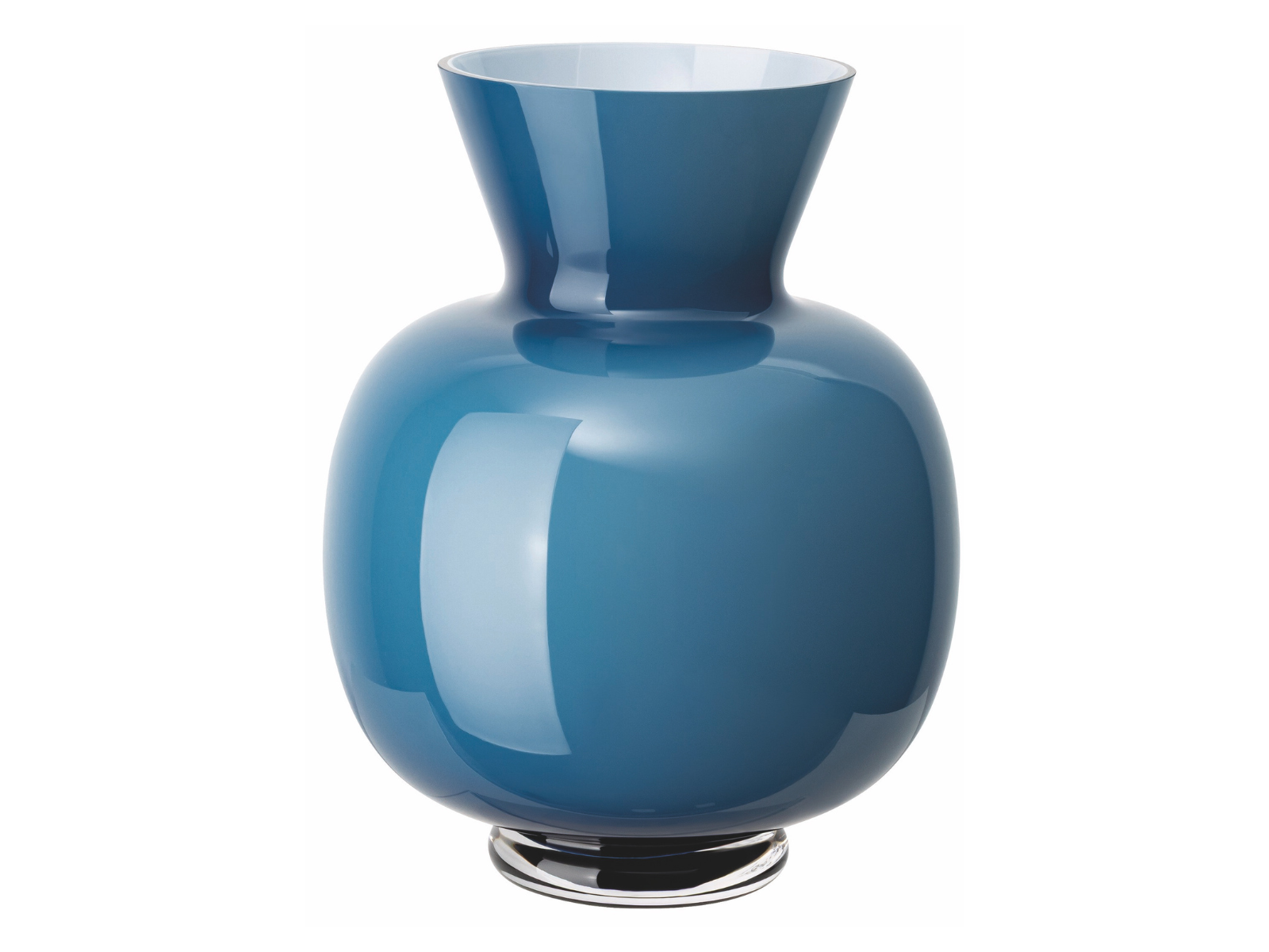 Rosenthal Anna Lightblue Glass Vase 24cm