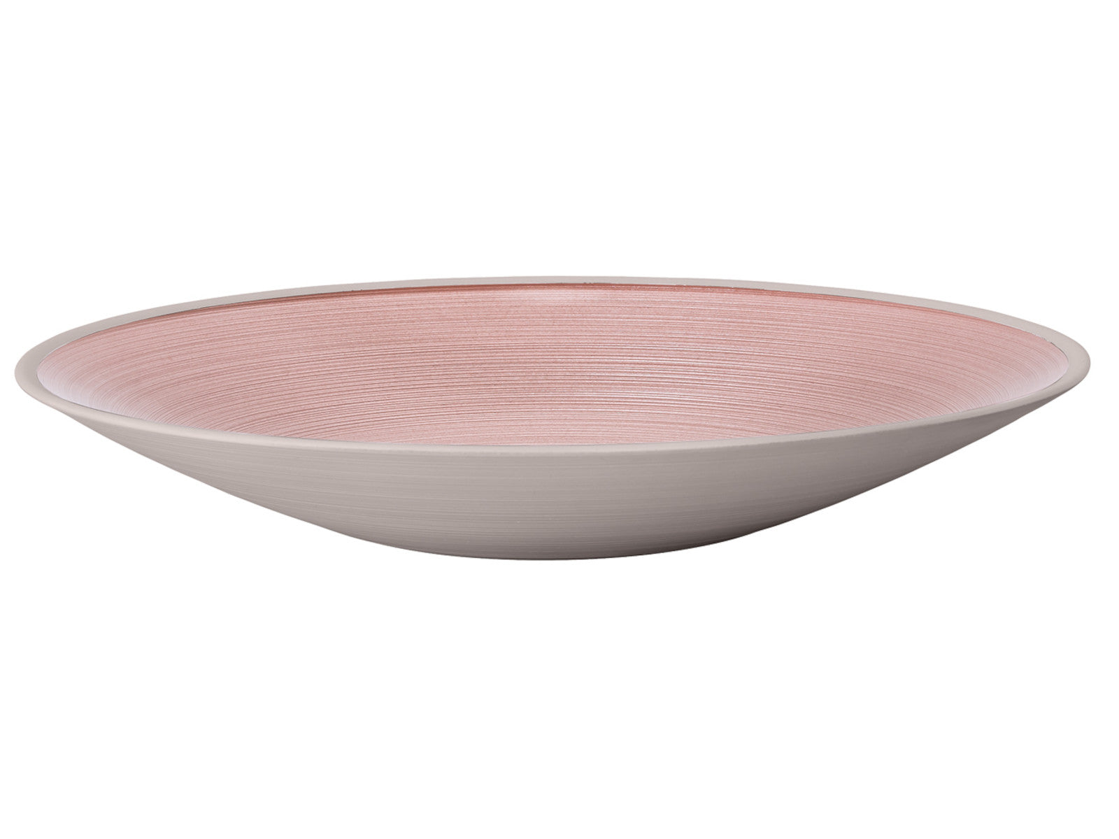 Rosenthal Glass Bowls Pink Schale flach 31 cm