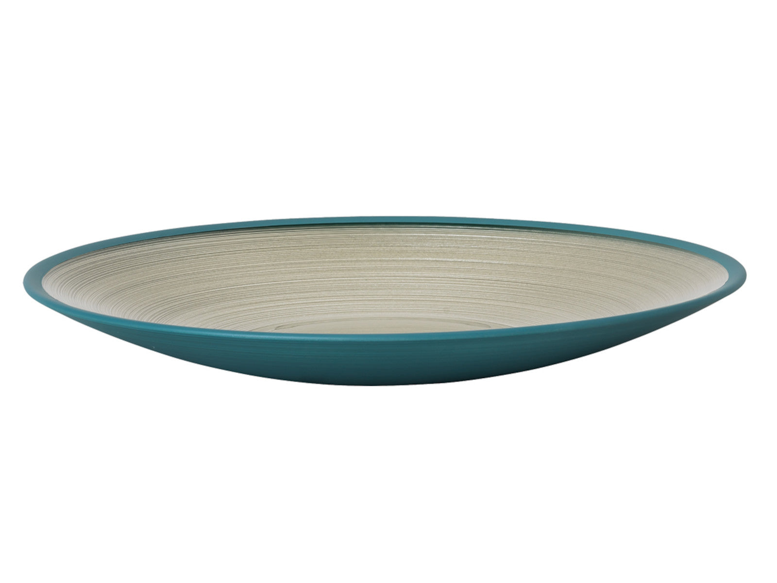 Rosenthal Glass Bowls Green Schale flach 25 cm