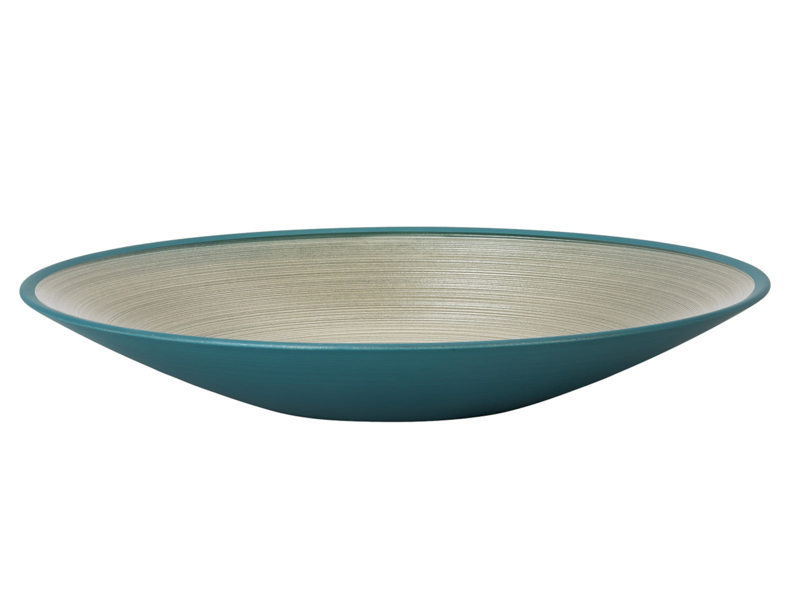 Rosenthal Glass Bowls Green Schale flach 31 cm