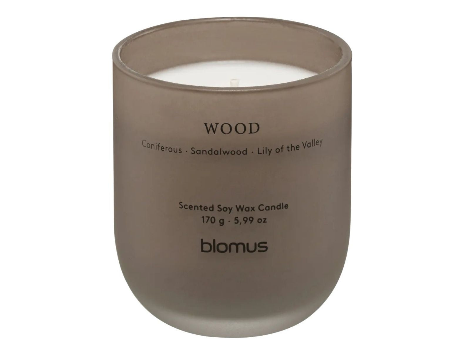 Blomus TUOKSU Duftkerze S Wood coffee 9cm