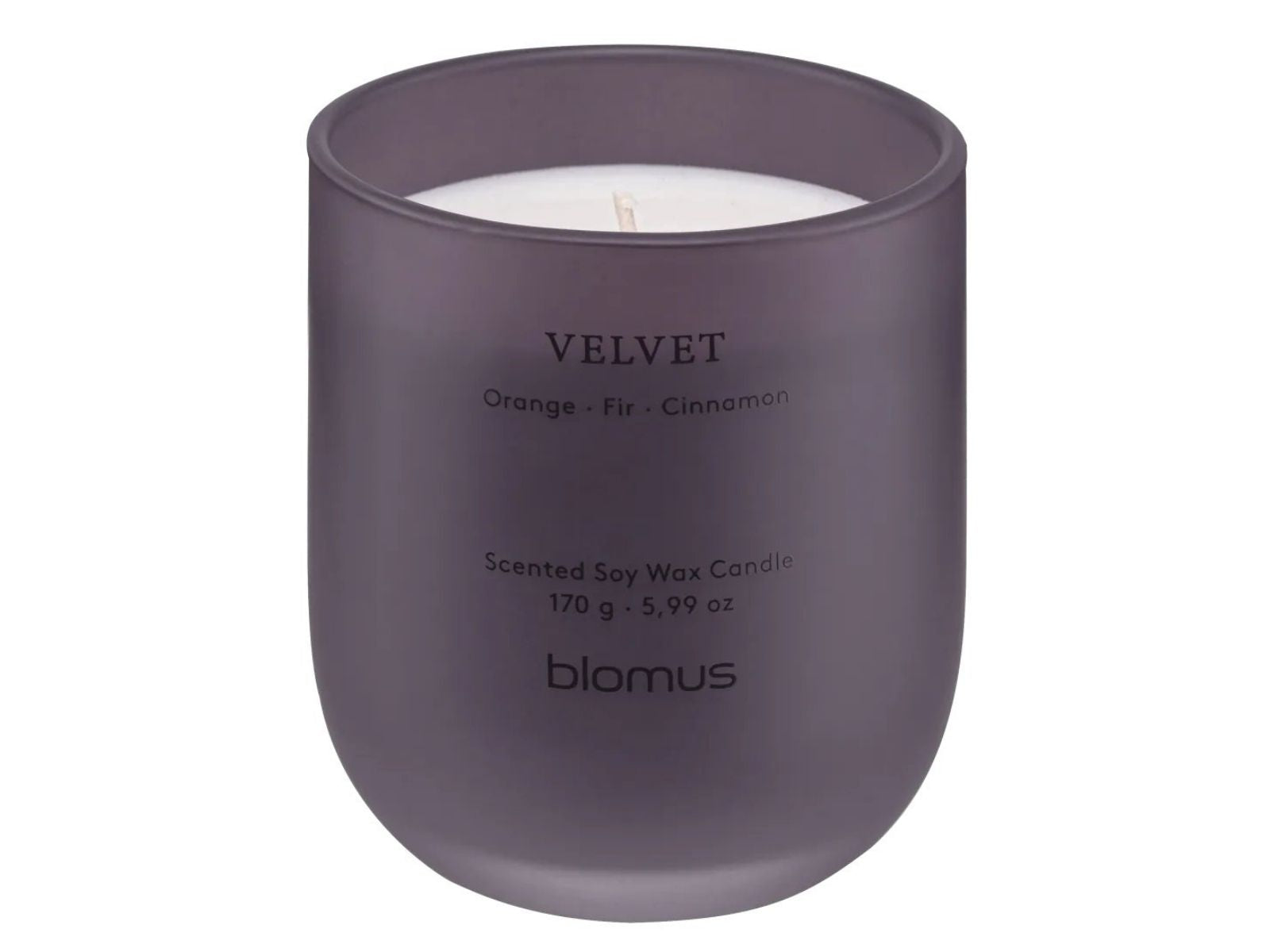 Blomus TUOKSU Duftkerze S Velvet midnight plum 9cm