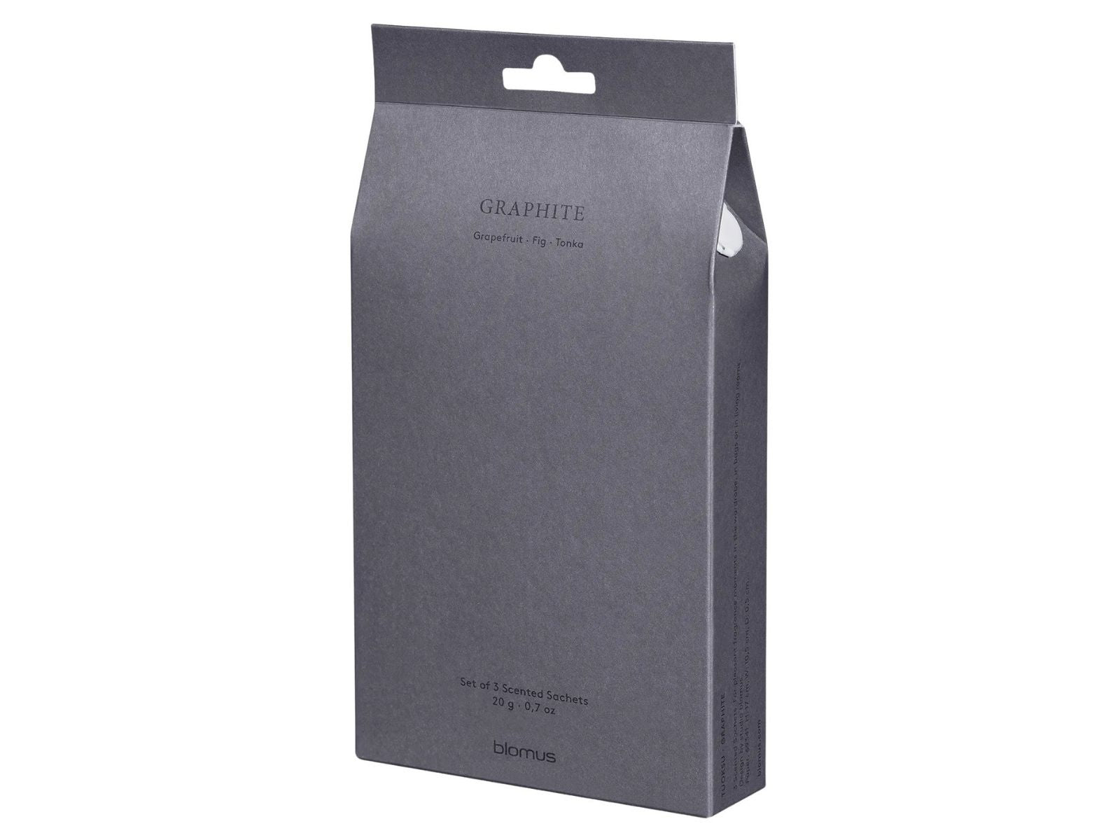 Blomus TUOKSU Duftsachets Graphite sharkskin Set 3tlg