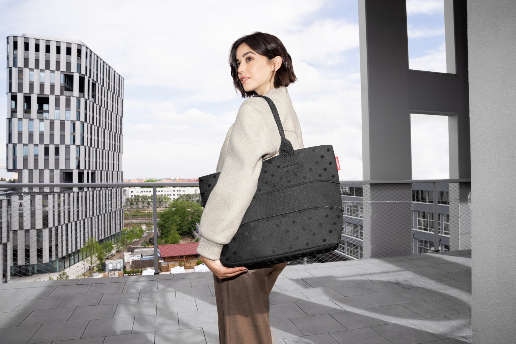 reisenthel shopper e1 glossy dots - Produktbild 7