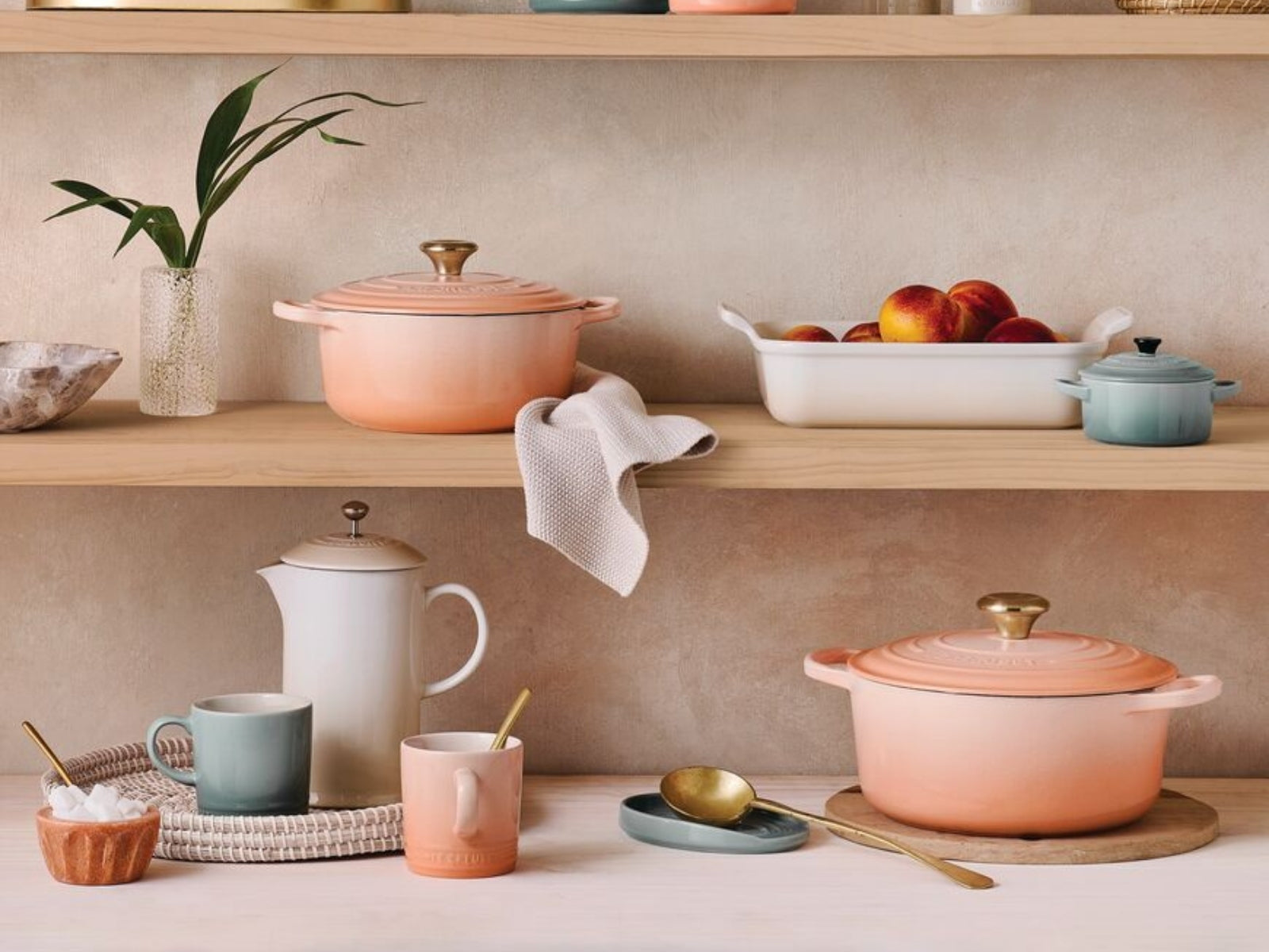 Le Creuset Becher mit Henkel pêche 0,35l - Produktbild 7