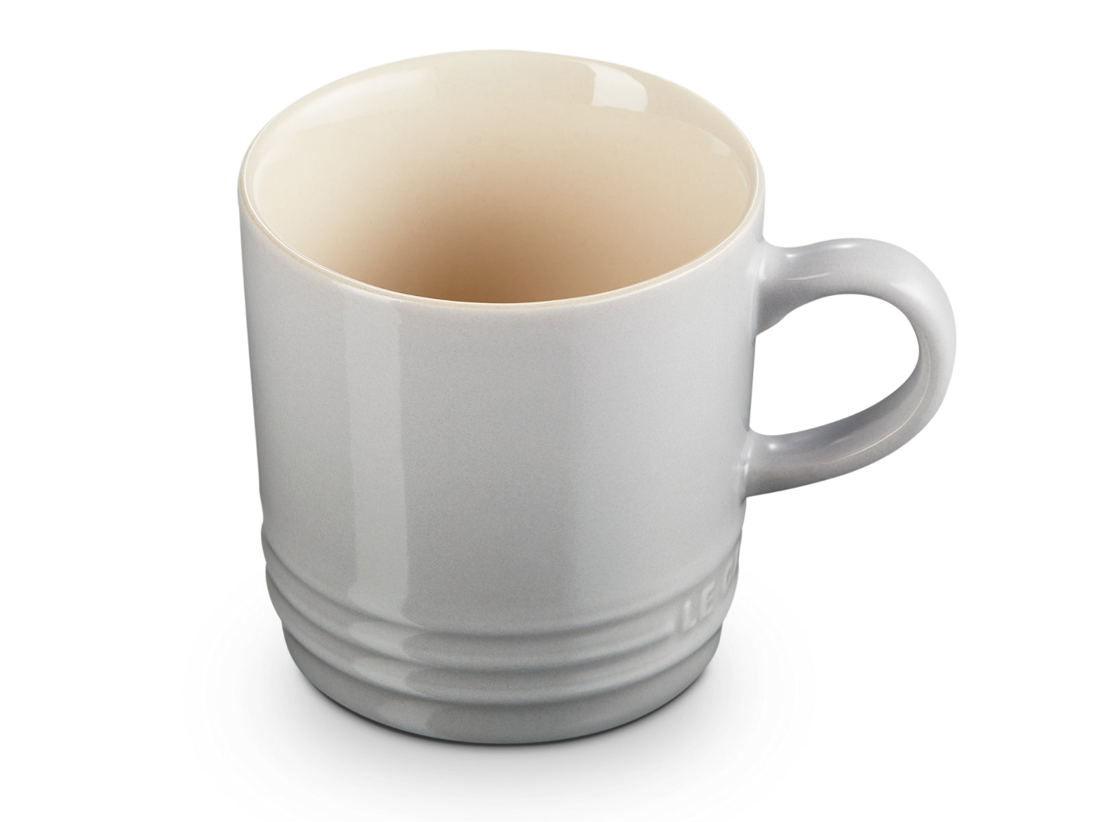 Le Creuset Becher mit Henkel perlgrau 0,2l - Produktbild 3