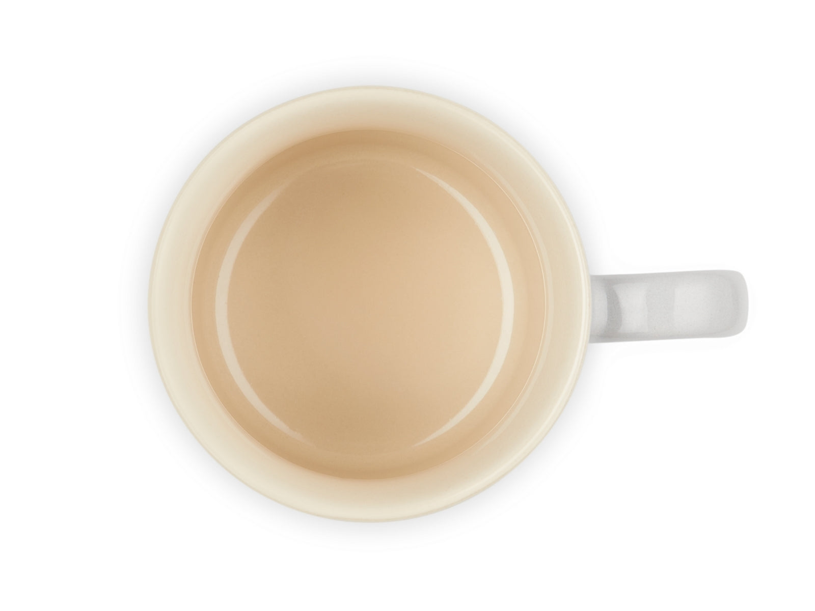 Le Creuset Becher mit Henkel perlgrau 0,2l - Produktbild 4