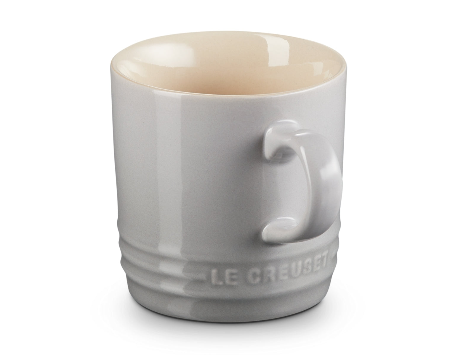 Le Creuset Becher mit Henkel perlgrau 0,2l - Produktbild 5