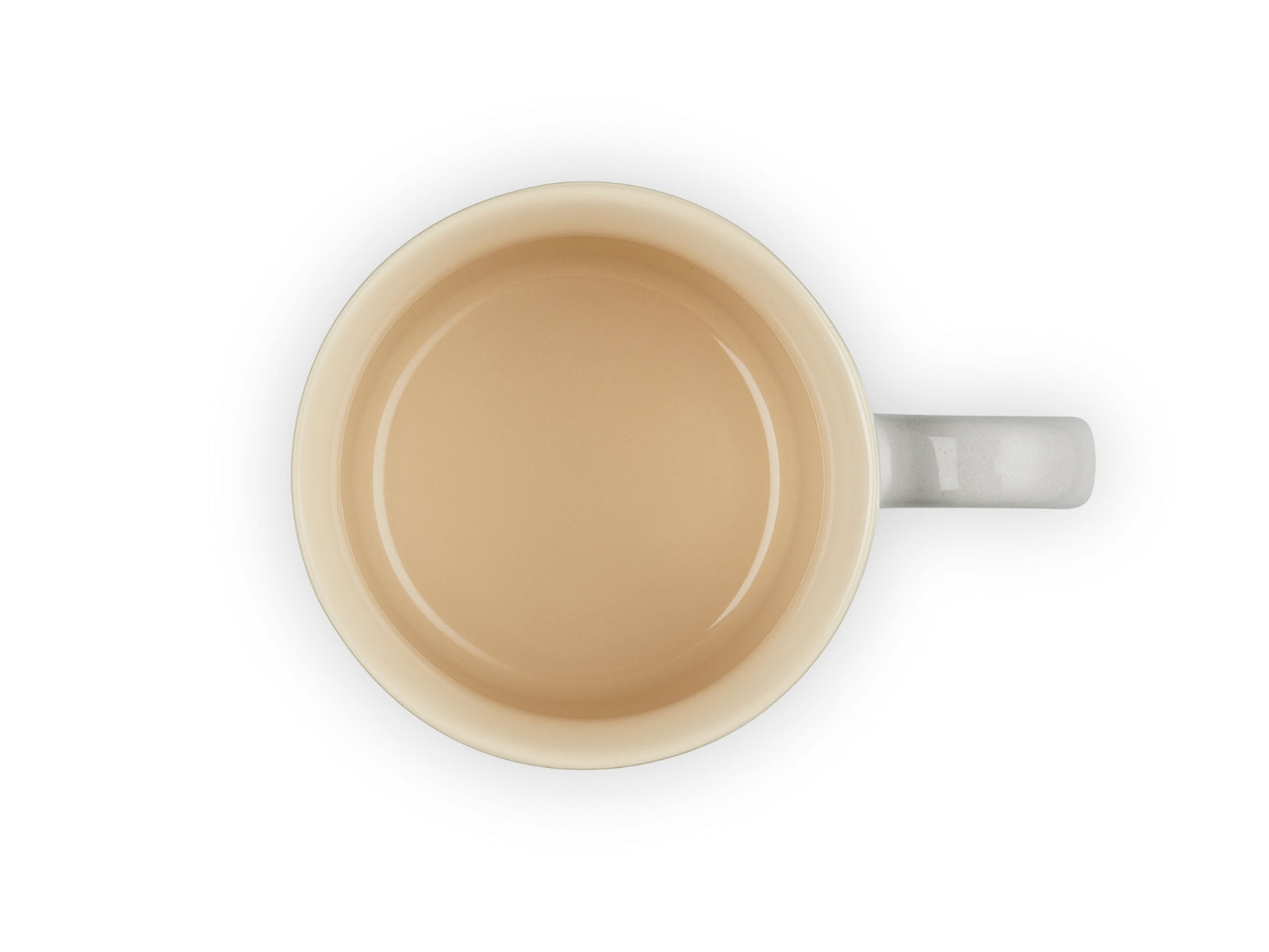 Le Creuset Becher mit Henkel perlgrau 0,1l - Produktbild 4